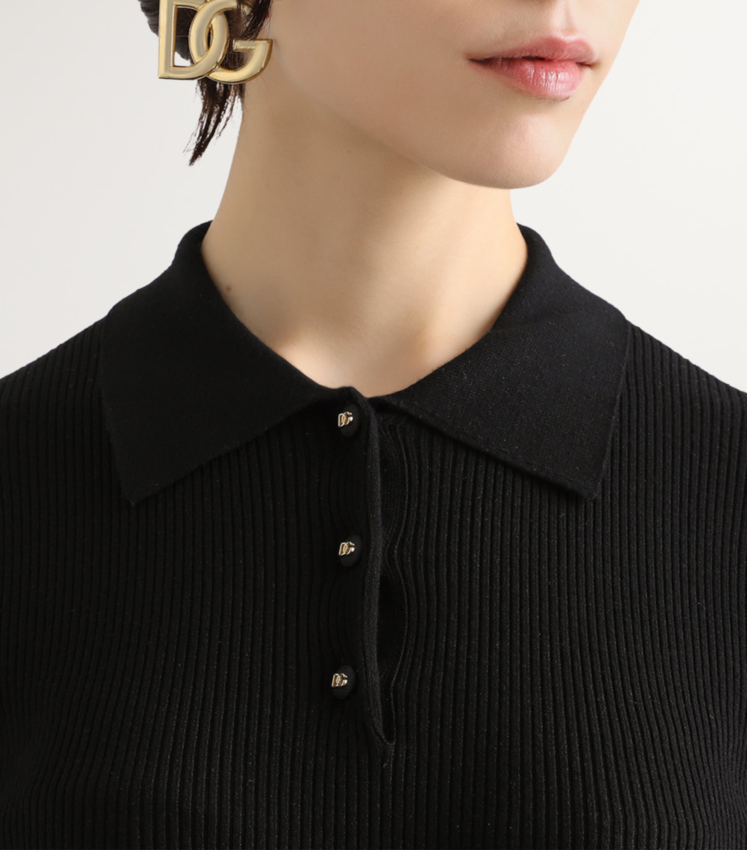 Dolce & Gabbana Knitted Polo Shirt | Harrods US