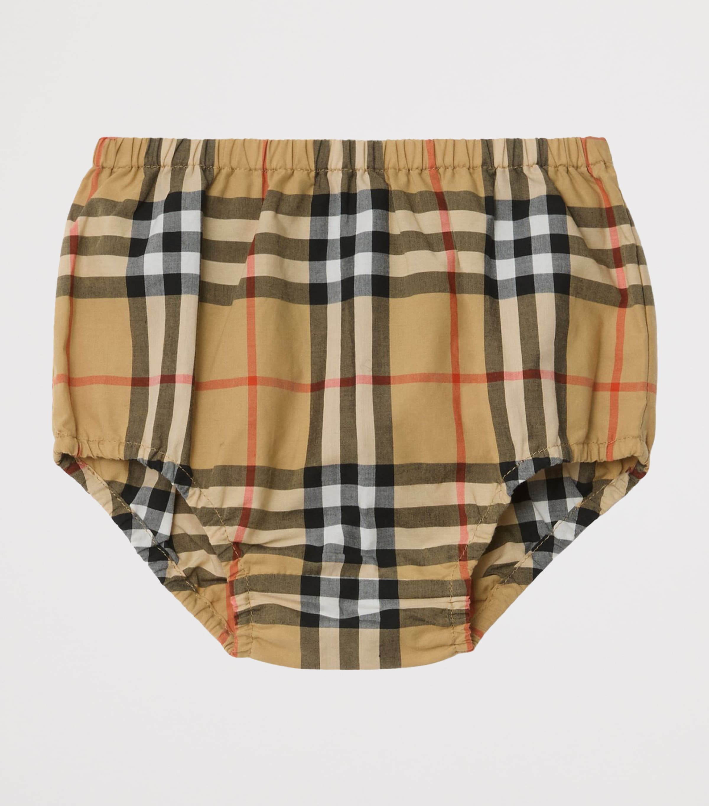 Stretch-Cotton Dress and Bloomers Set (6-36 Months) WHITE Image 5