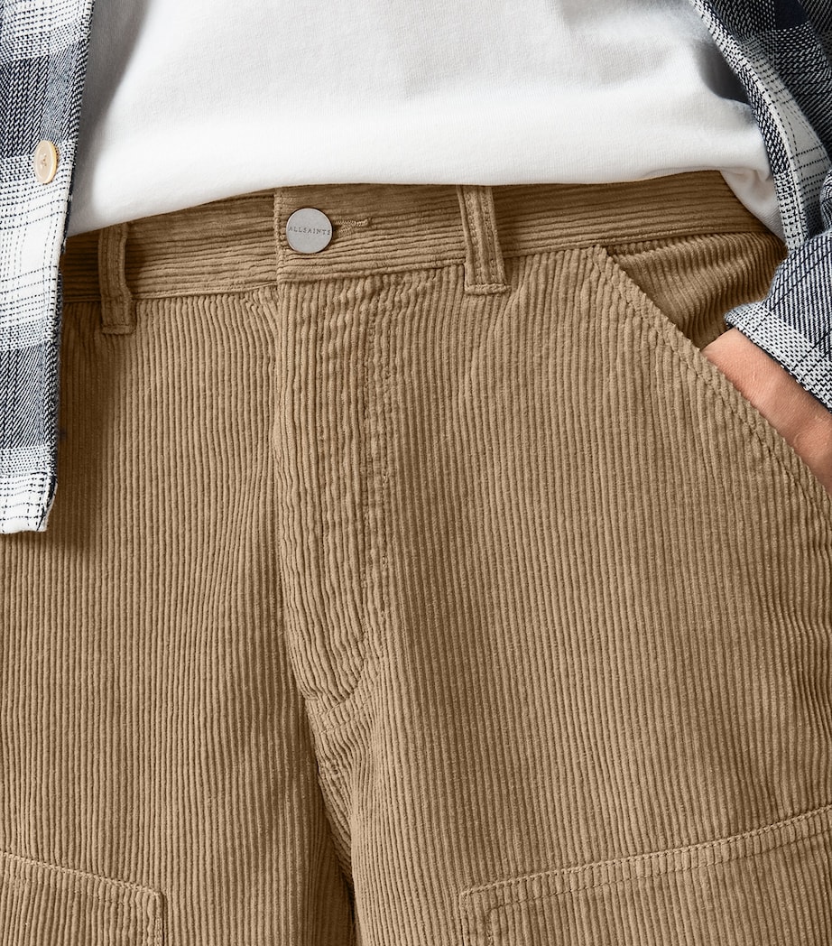 Corduroy Dunstan Trousers GULL BROWN Image 7