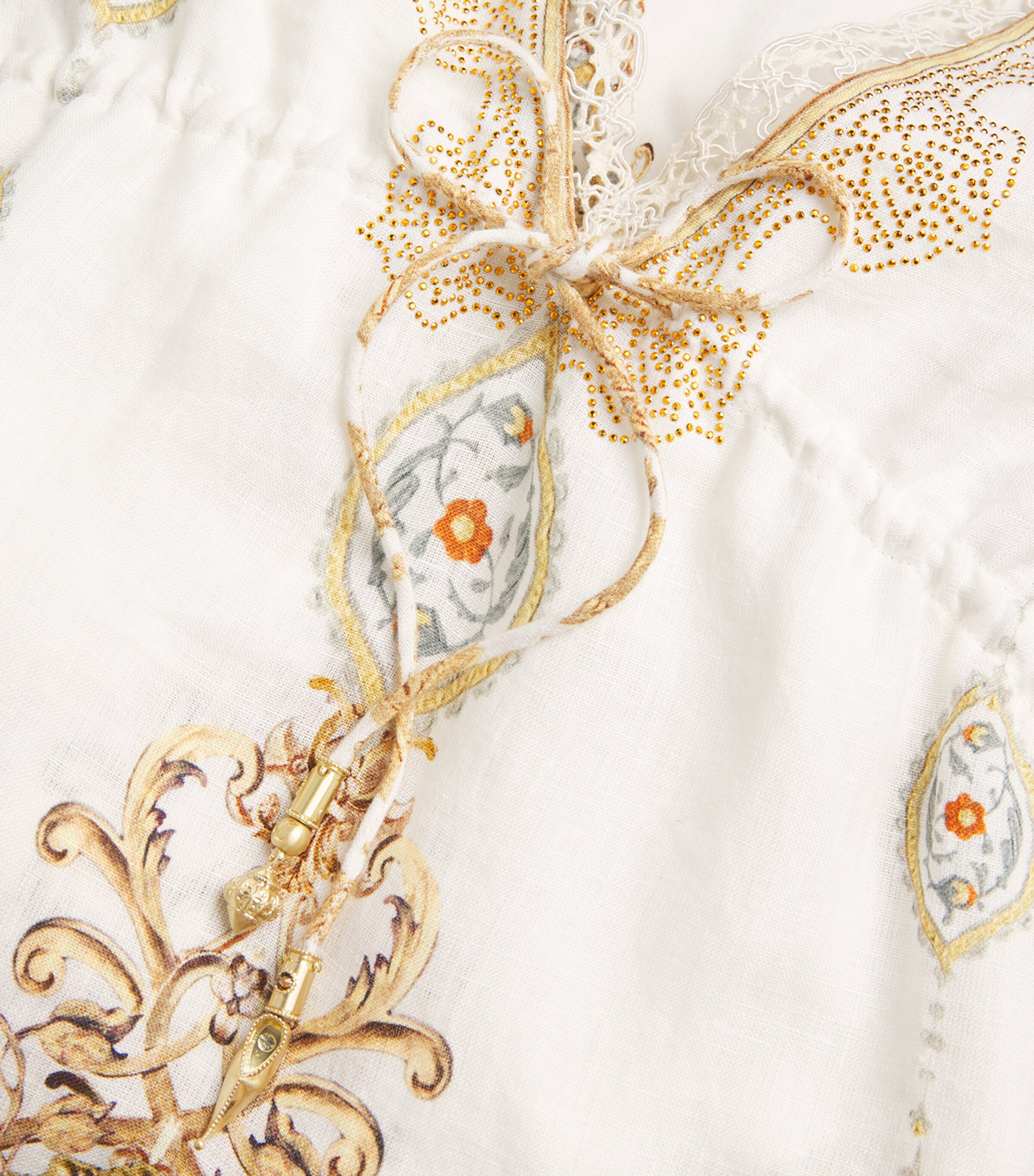 Linen Ottoman Dynasty Mini Dress OTTOMAN DYNASTY Image 5