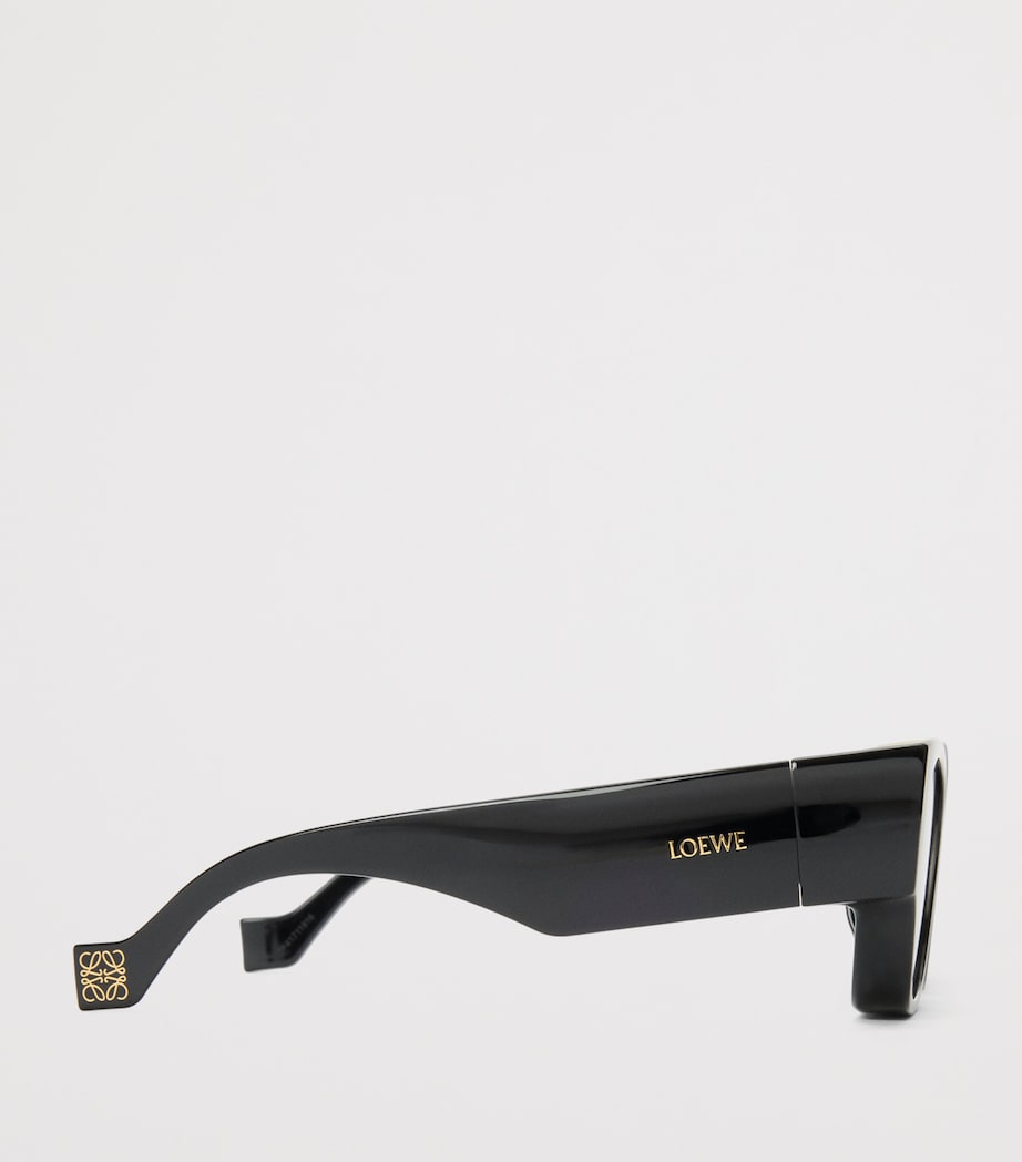 x Paula's Ibiza Square Sunglasses BLACK/SILVER Image 3