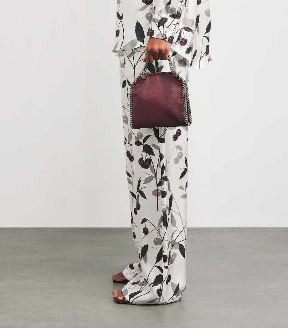 Tiny Falabella Tote Bag 6002 PLUM Image 5