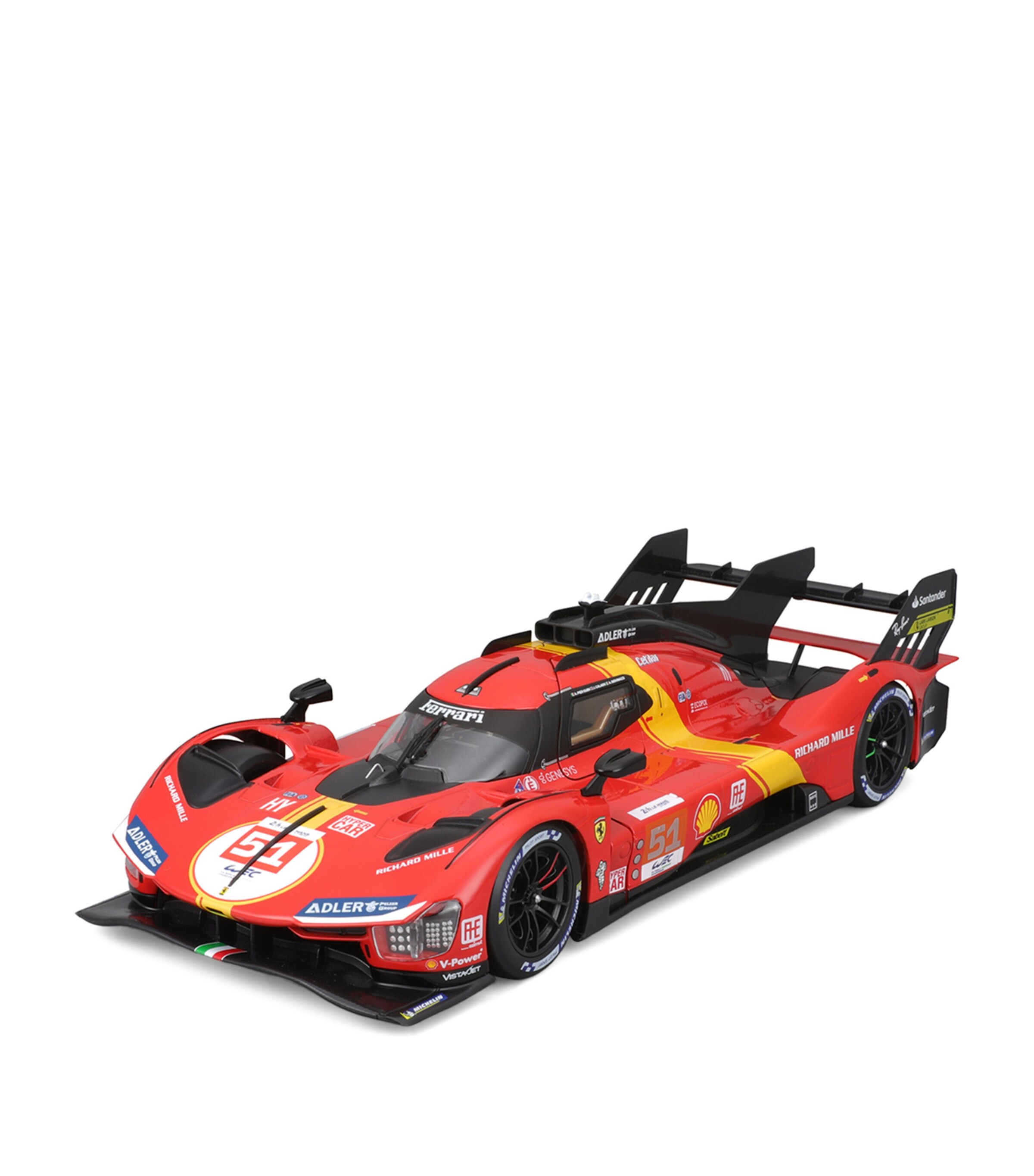 Ferrari Racing 499P Le Mans Hypercar 1:18 Model MULTI Image 9