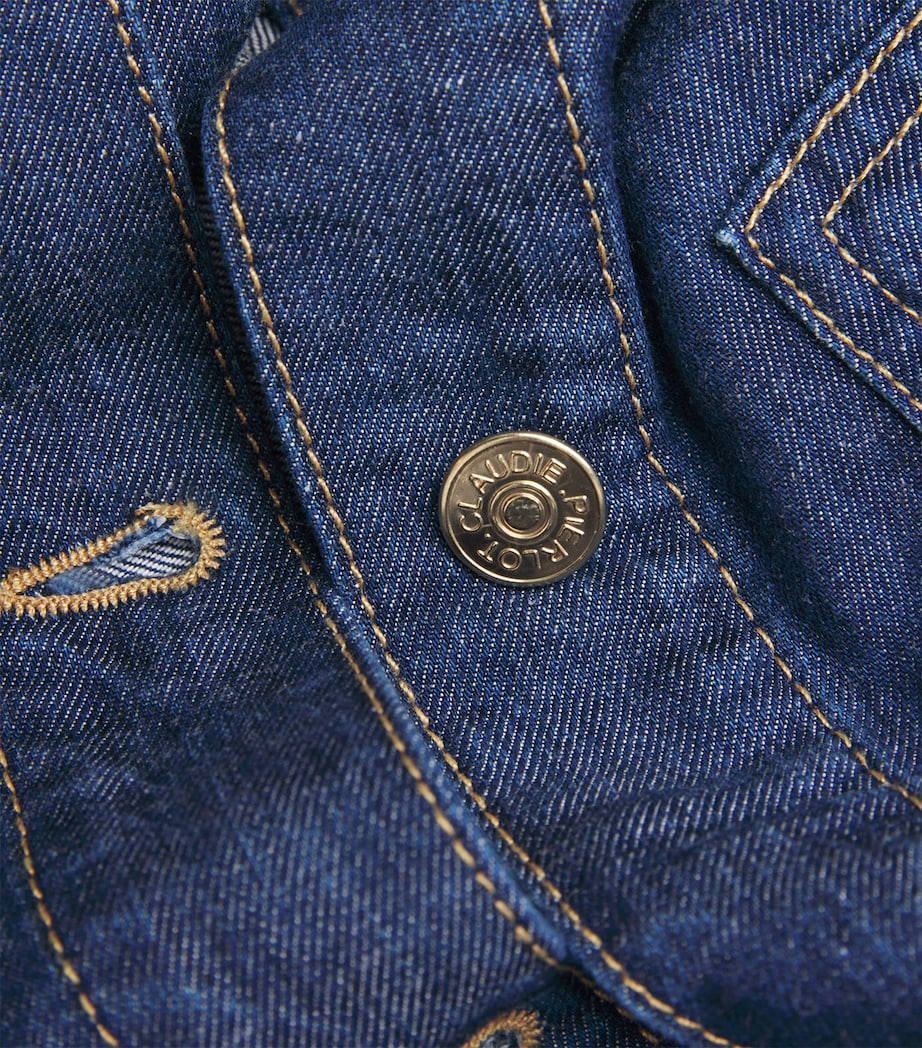 Denim Oversized Shirt INDIGO DENIM Image 5