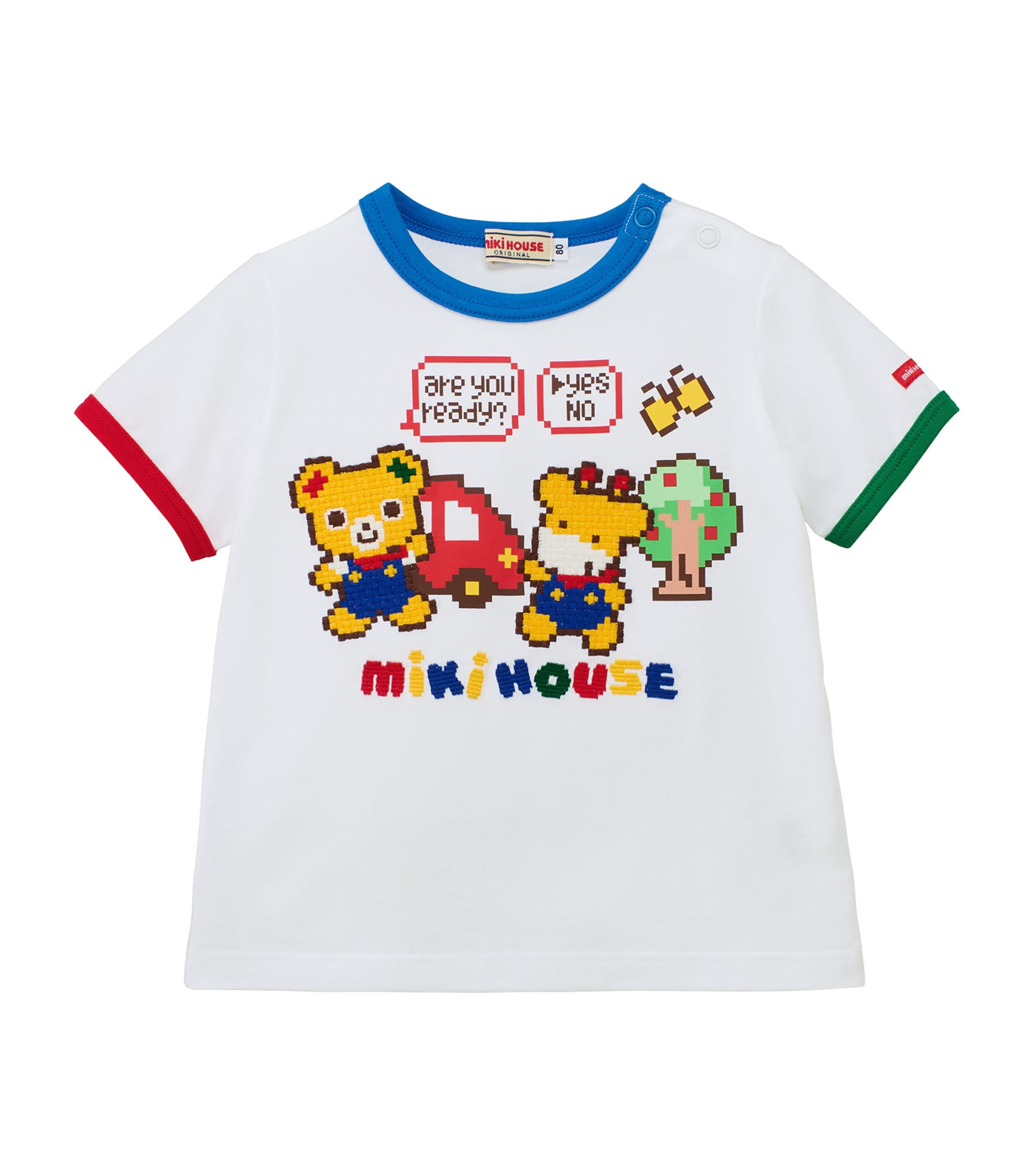 Miki House Cotton Printed T-Shirt (2-5 Years) Image 1