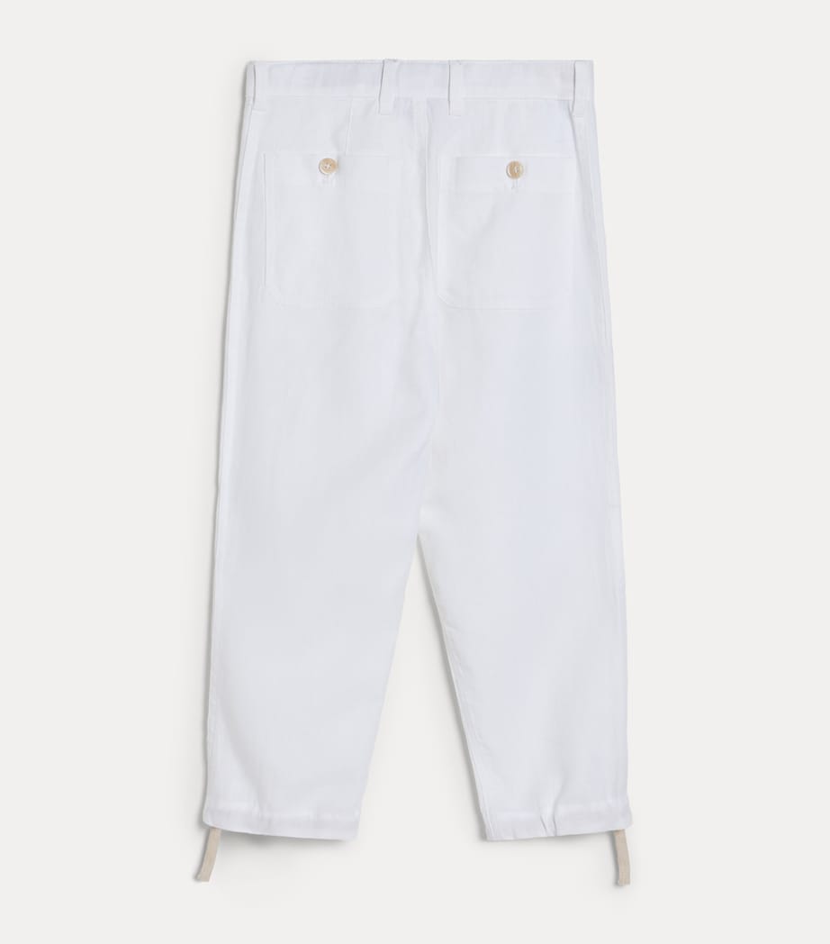 Brunello Cucinelli Kids Wide-Leg Trousers Image 2