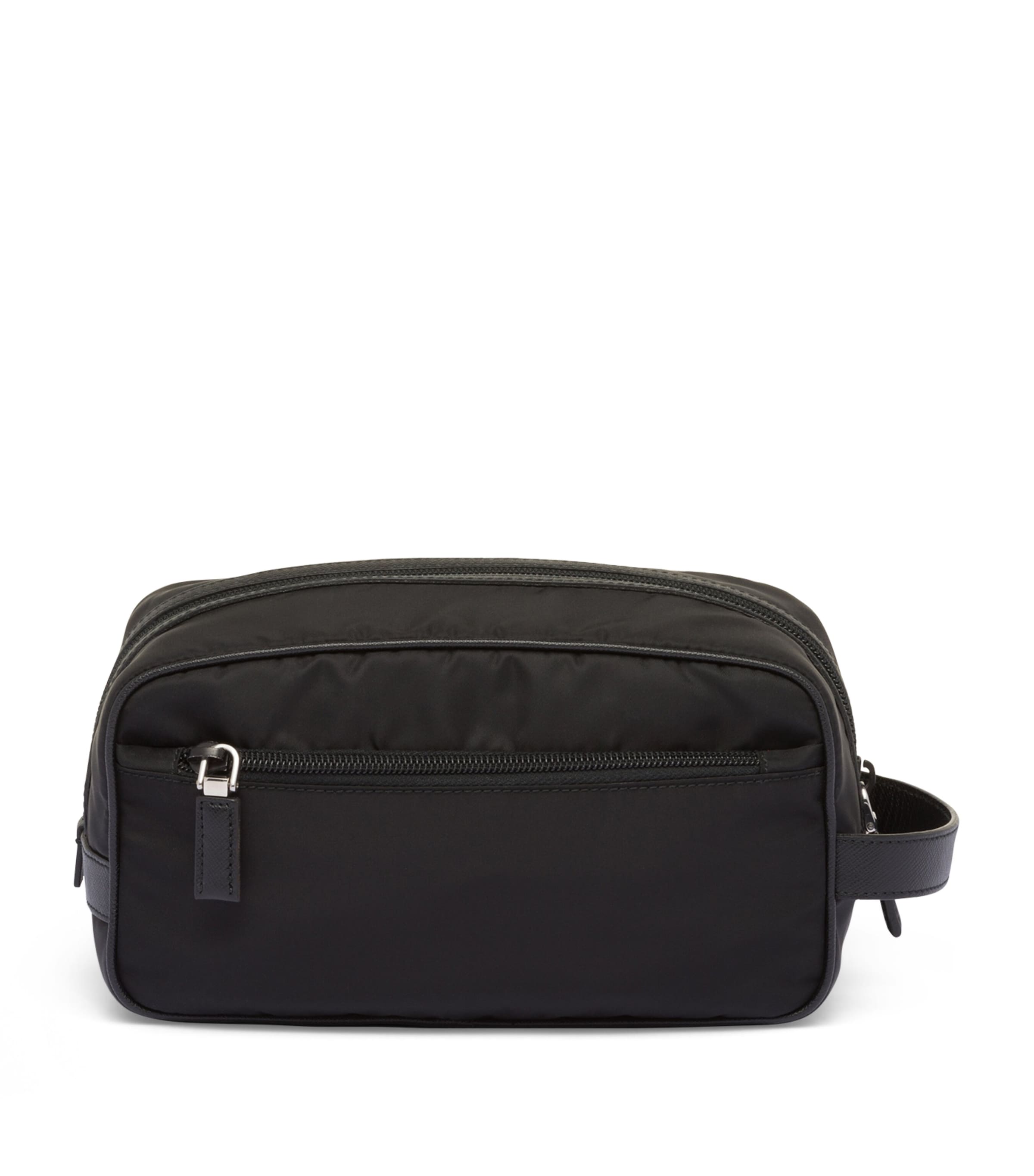 Prada Re-Nylon and Saffiano Leather Wash Bag Image 2