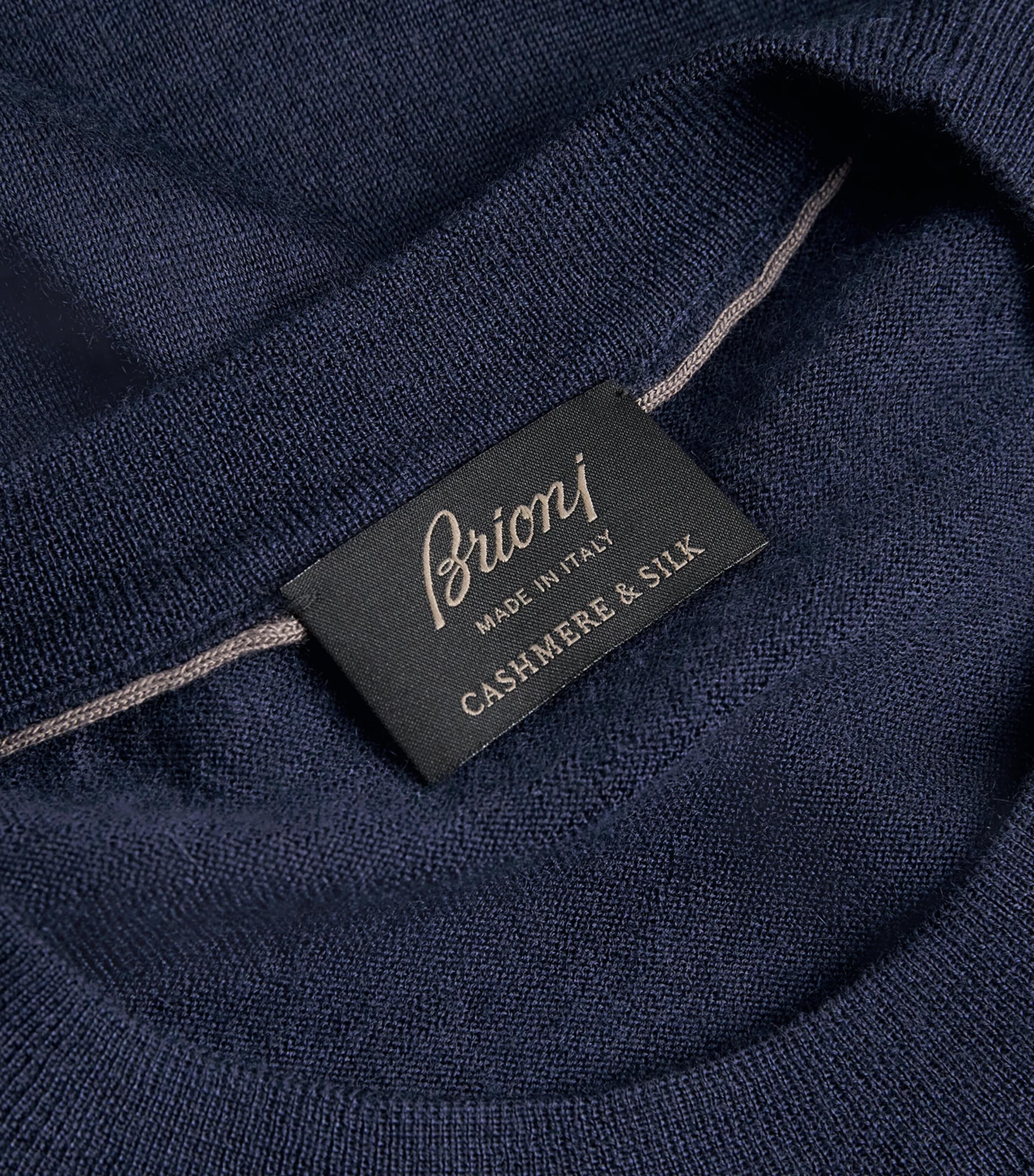 Cashmere-Silk Short-Sleeve Sweatshirt 4000 Image 5