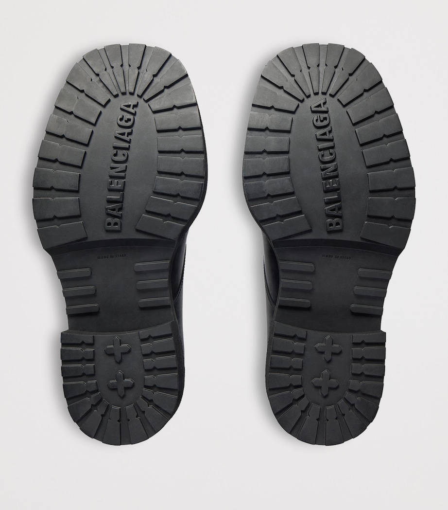 Leather Venom Derby Shoes 1081 Image 9