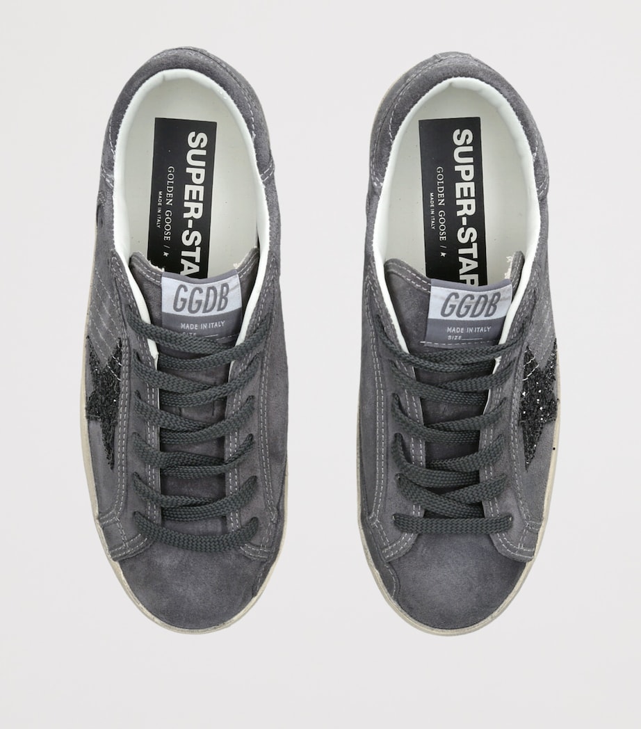 Golden Goose Suede Super Star Sneakers Grey/dark Image 4