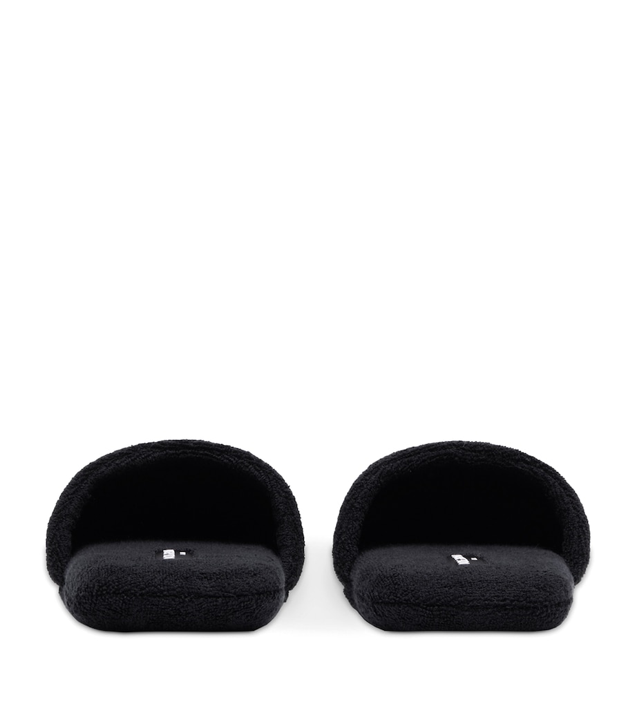 Zebra Print Slippers UZ001-ZEBRA/NERO Image 3