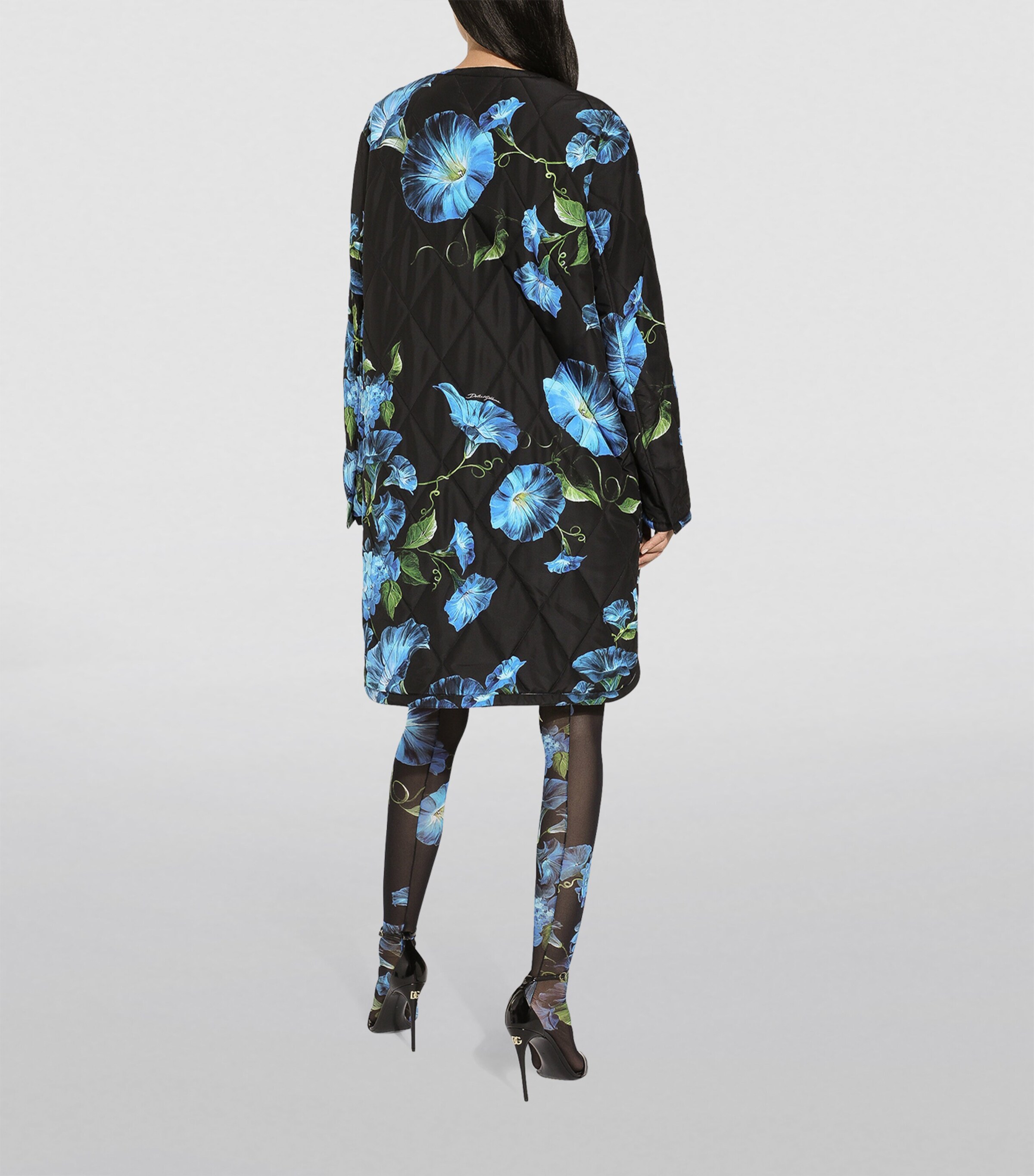 Floral Quilted Jacket HN4YH-CAMPANULE FDO Image 5