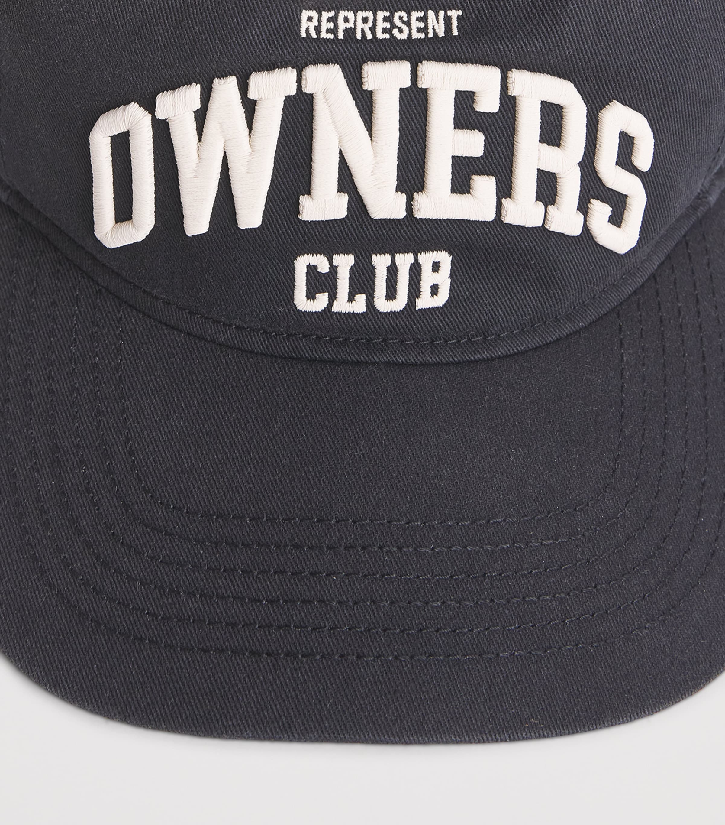 Represent Cotton Owners Club Baseball Cap Faded Black Image 4