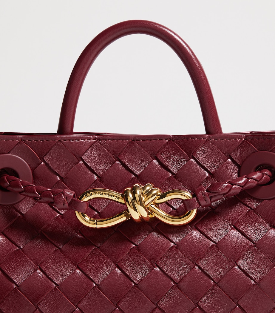 Bottega Veneta Mini Leather Andiamo Top-Handle Bag Image 7