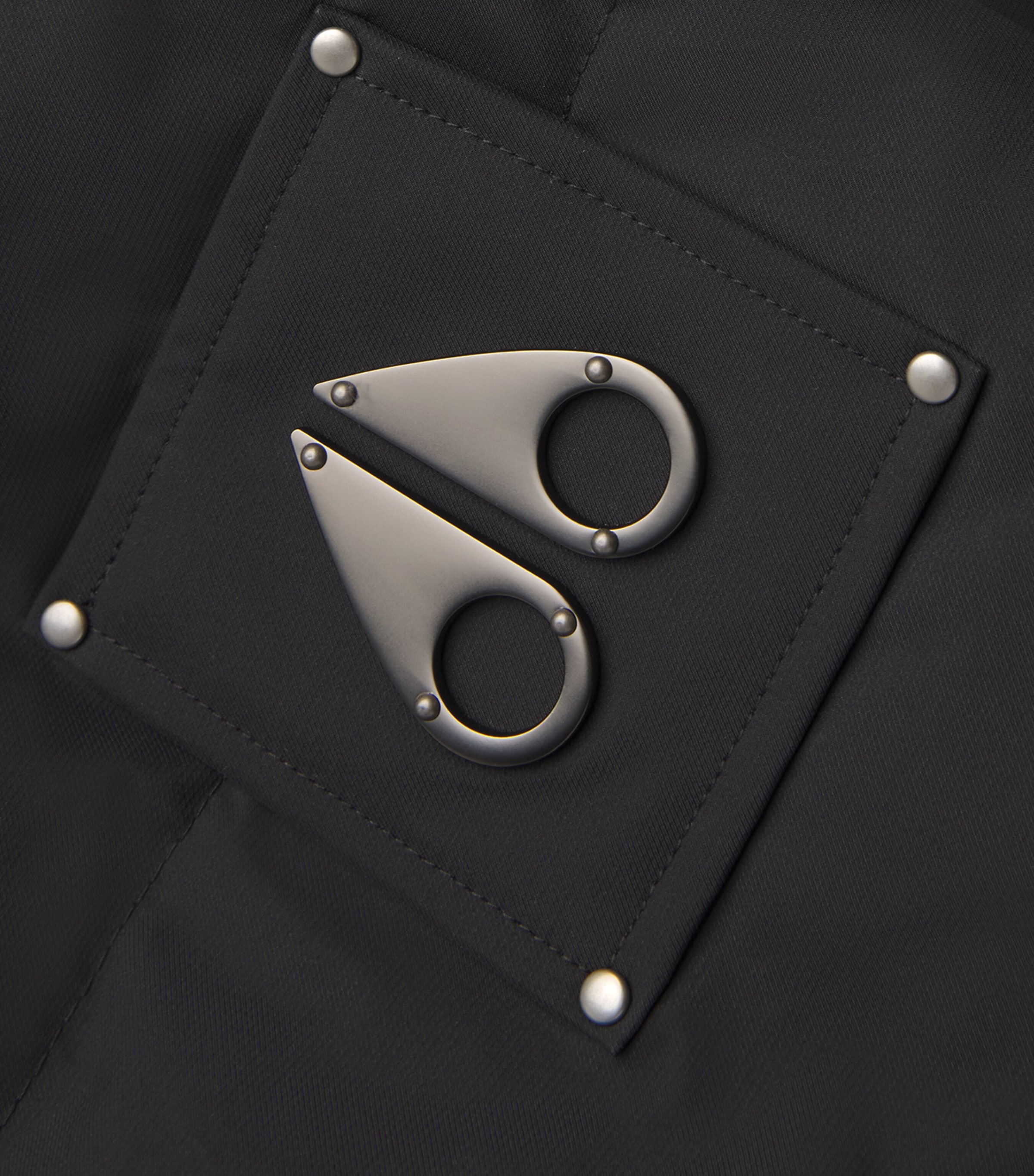 Down Cloud Bomber Puffer Jacket 305 - BLACK Image 5