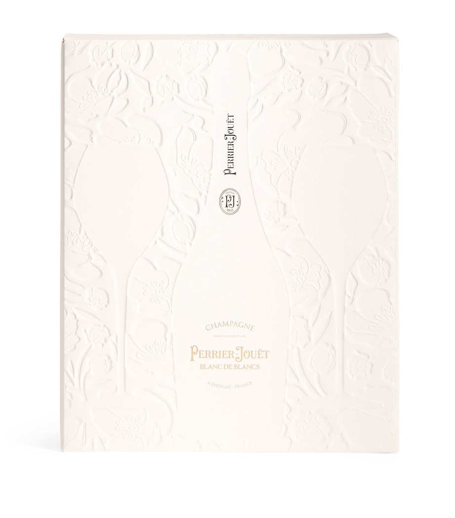 Perrier Jouet Blanc de Blancs Brut Champagne and Glasses Gift Set (75cl) - Champagne, France Image 1