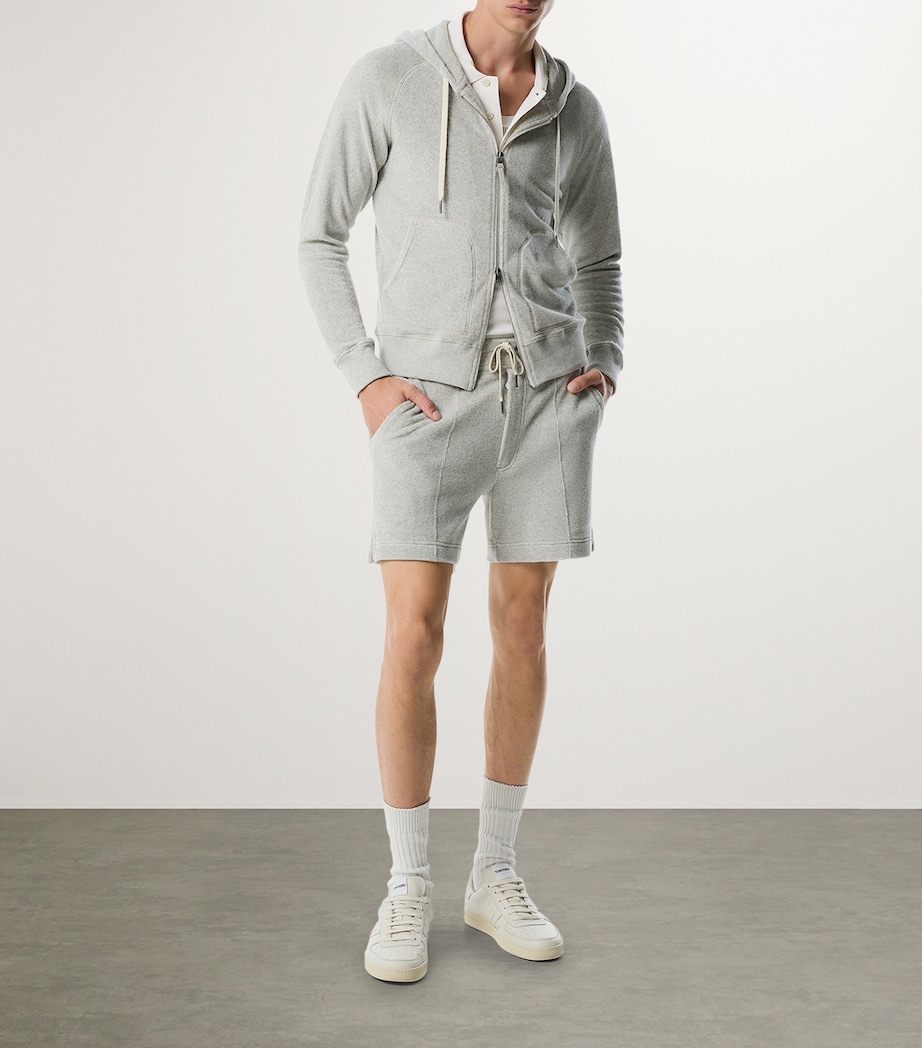 Towelling Zip-Up Hoodie IG030 Image 2