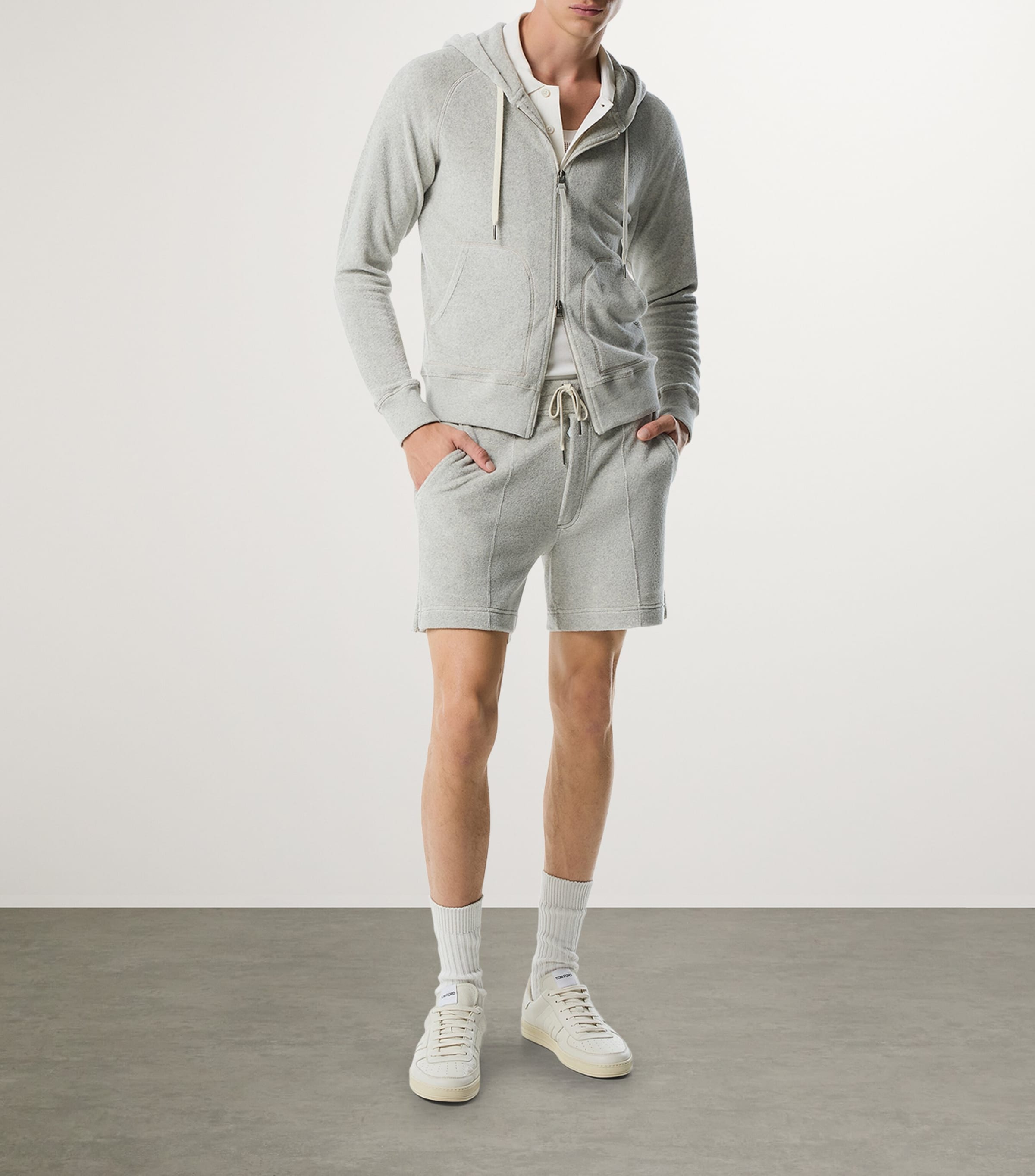 TOM FORD Towelling Zip-Up Hoodie | Men Clothing | Sweatshirts & Hoodies | Designers | Tom Ford TOM FORD Towelling Zip-Up Hoodie | Men Clothing | Sweatshirts & Hoodies | Designers | Tom Ford