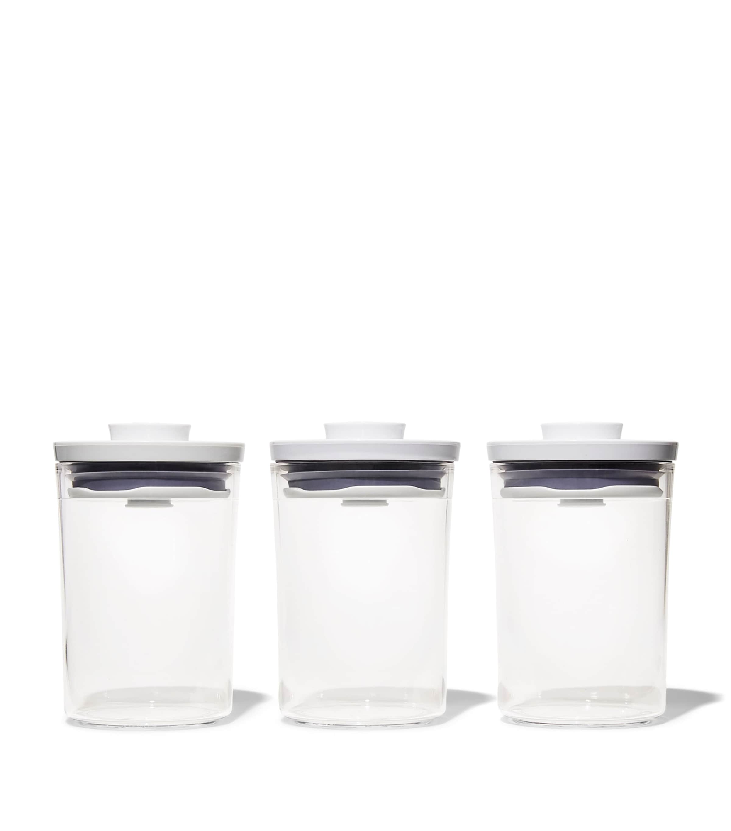 Oxo Set Of 3 Pop Canisters