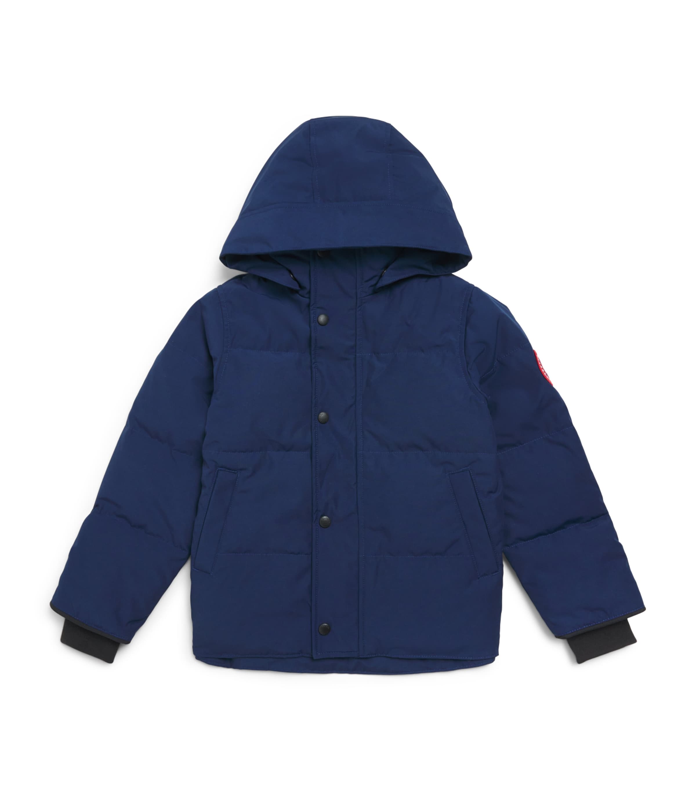Canada Goose Kids Water-Repellent Snowy Owl Parka (4-7 Years) Oxf Nvy Marine Oxf Image 1