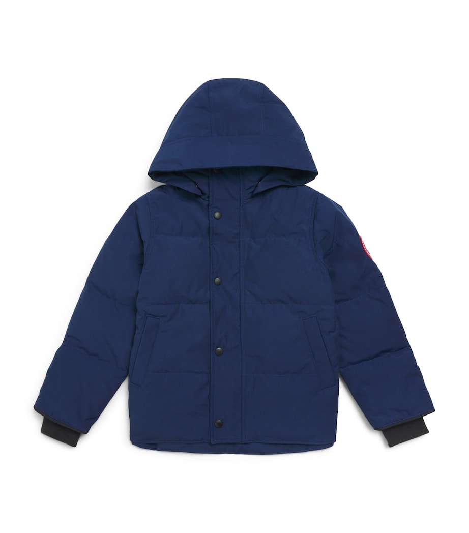 Canada Goose Kids Water-Repellent Snowy Owl Parka (4-7 Years) Oxf Nvy Marine Oxf Image 1