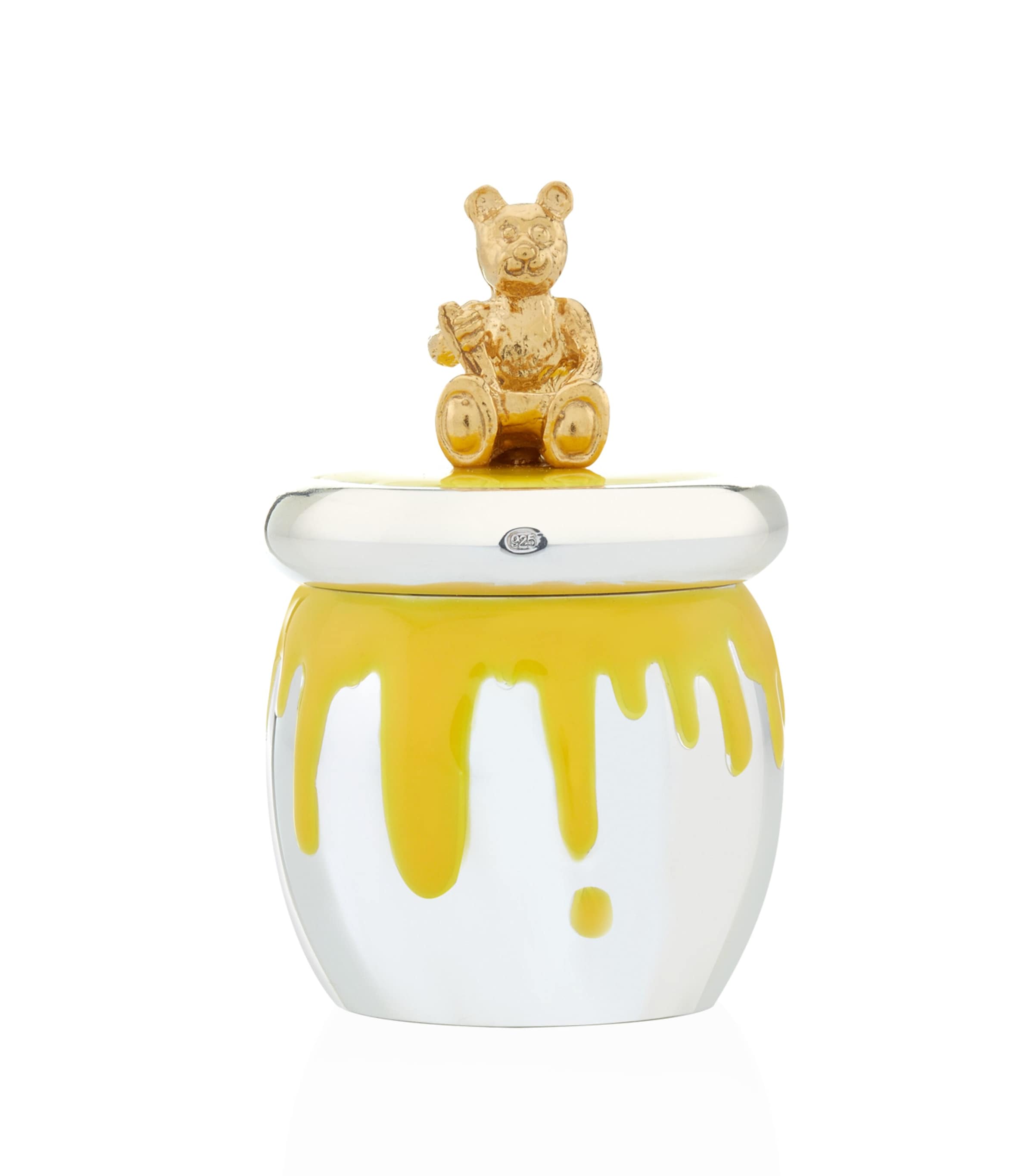 Sterling Silver Runny Honey Keepsake Box SILVER Image 2