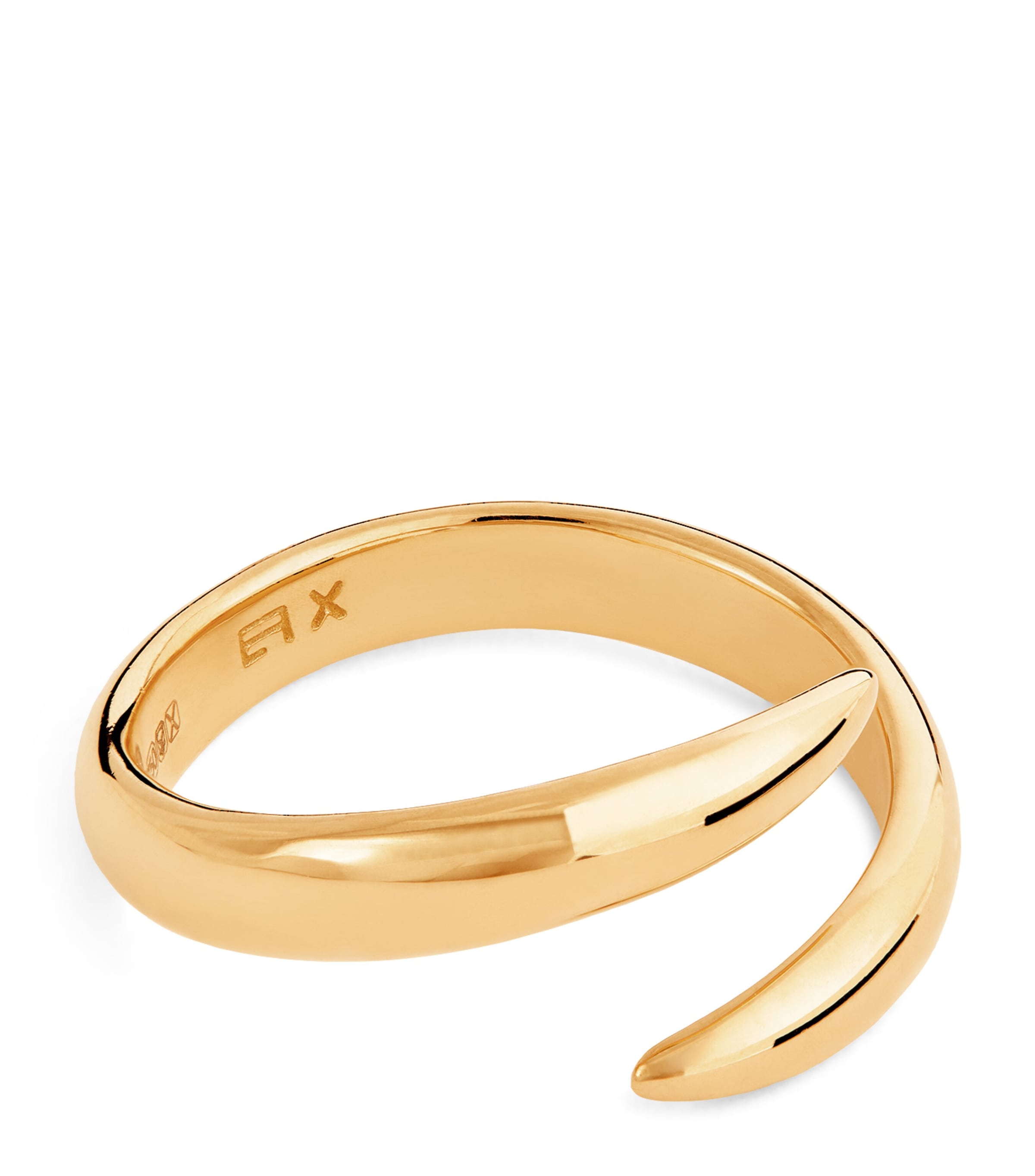 Eva Fehren Yellow Gold Wrap Claw Ring