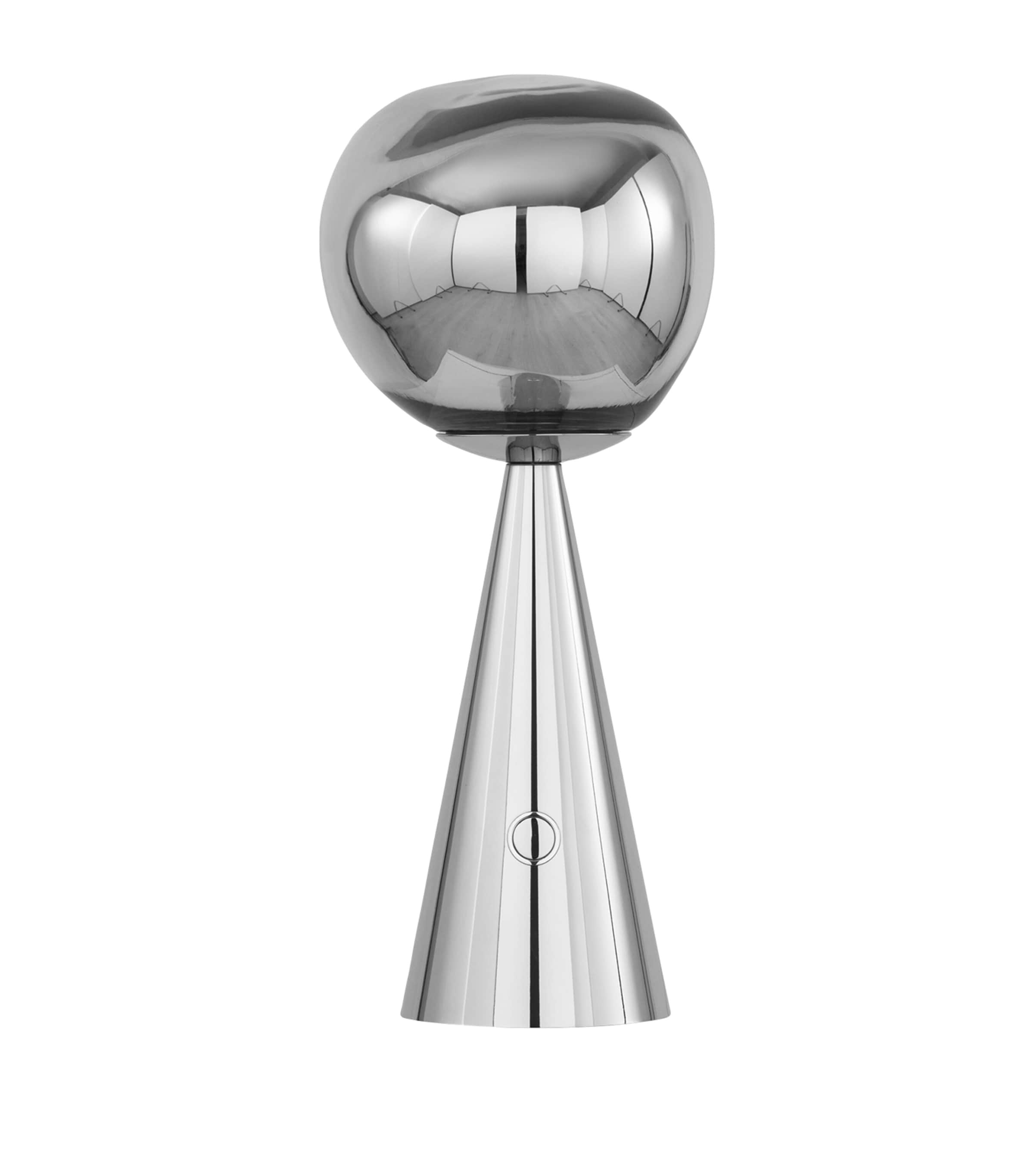 Portable Melt Table Lamp SILVER Image 2