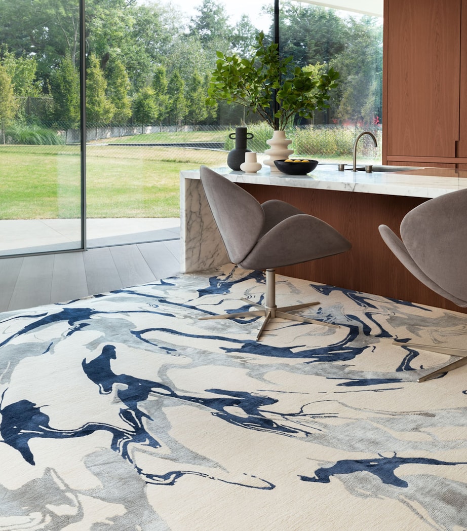 Echo Silver Rug (2.74m x 1.83m) SILVER Image 3