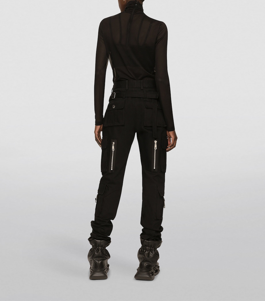 Rollneck Top N0000-BLACK Image 4