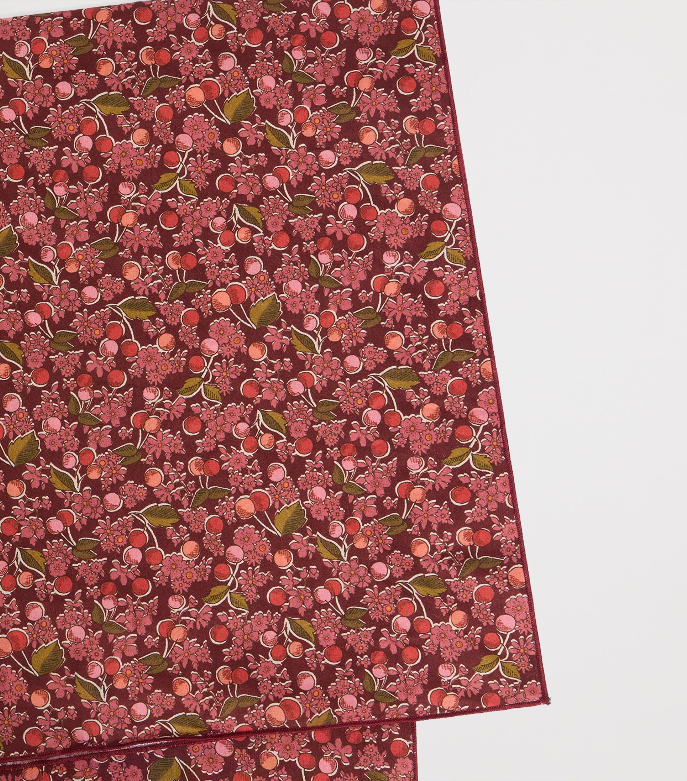 Cotton Catayi Scarf IM GRENADINE Image 2