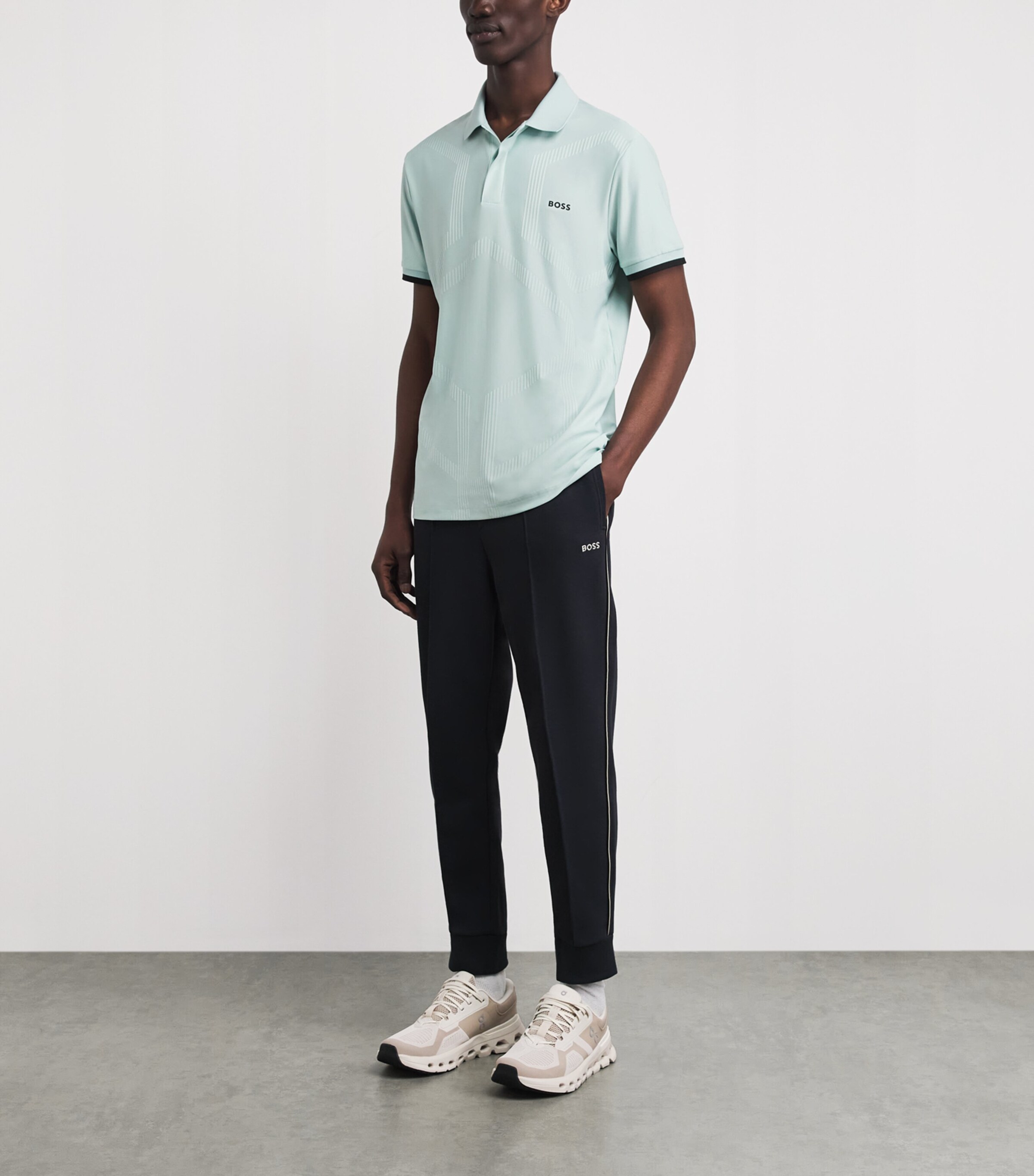 BOSS Mens Logo Polo Shirt Image 2