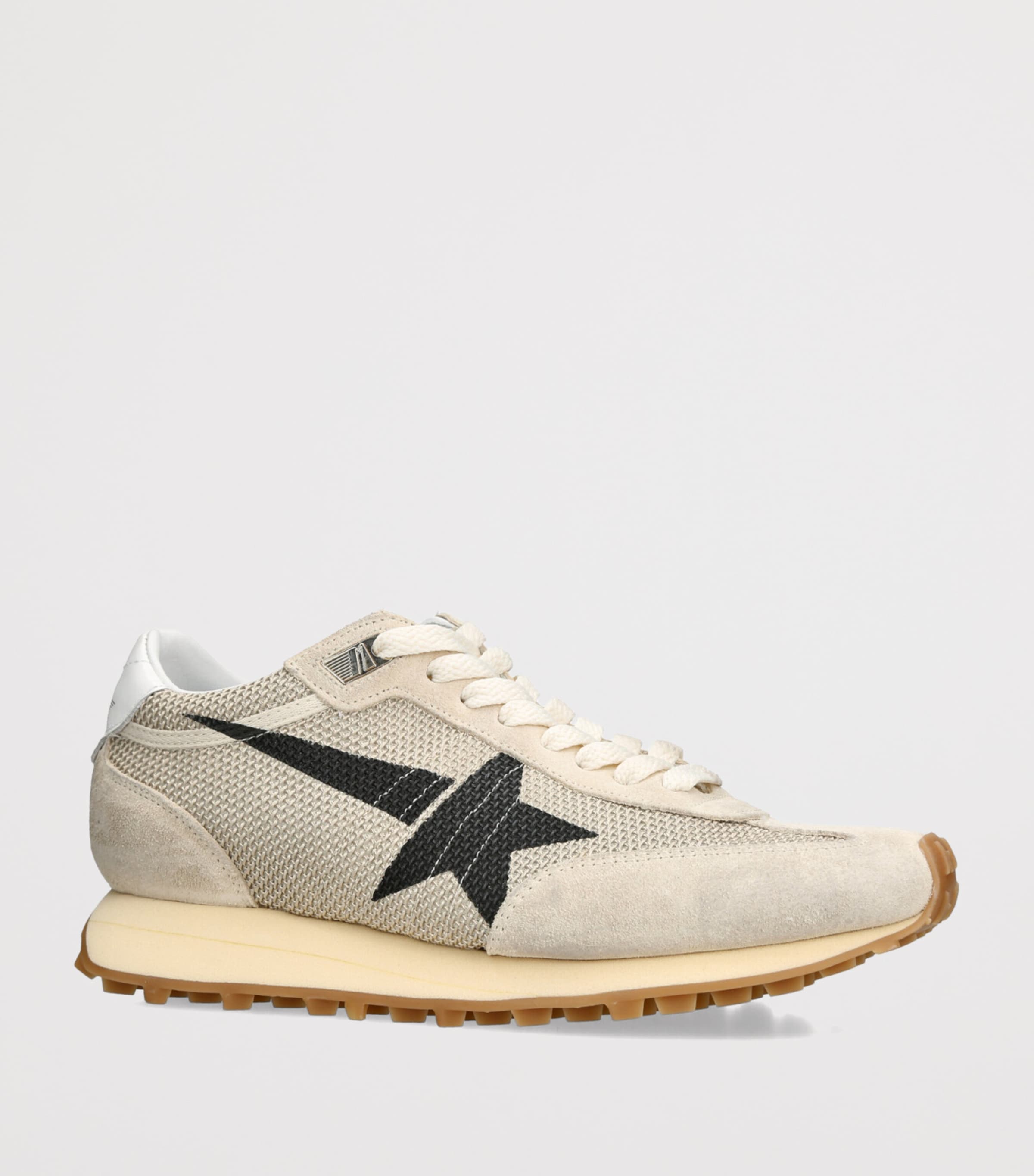Marathon Sneakers BLK/BEIGE Image 3