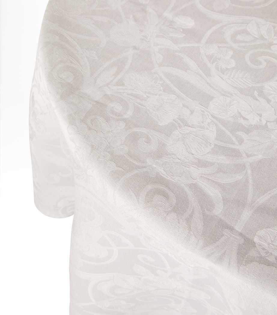 Linen Tivoli Round Tablecloth (240cm) PEARL Image 2