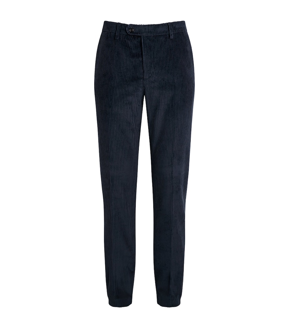 Corduroy Trousers 01 BLUE NAVY Image 1
