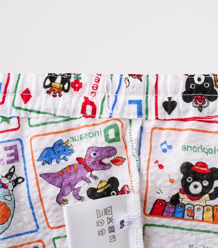 Miki House Cotton Pucci Jinbei Set (2-7 Years) Image 4