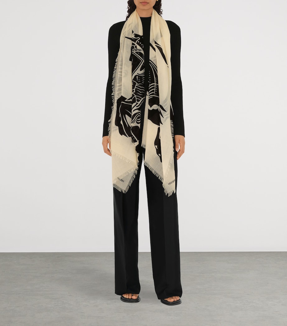 Wool Wide EKD Scarf CALICO Image 3