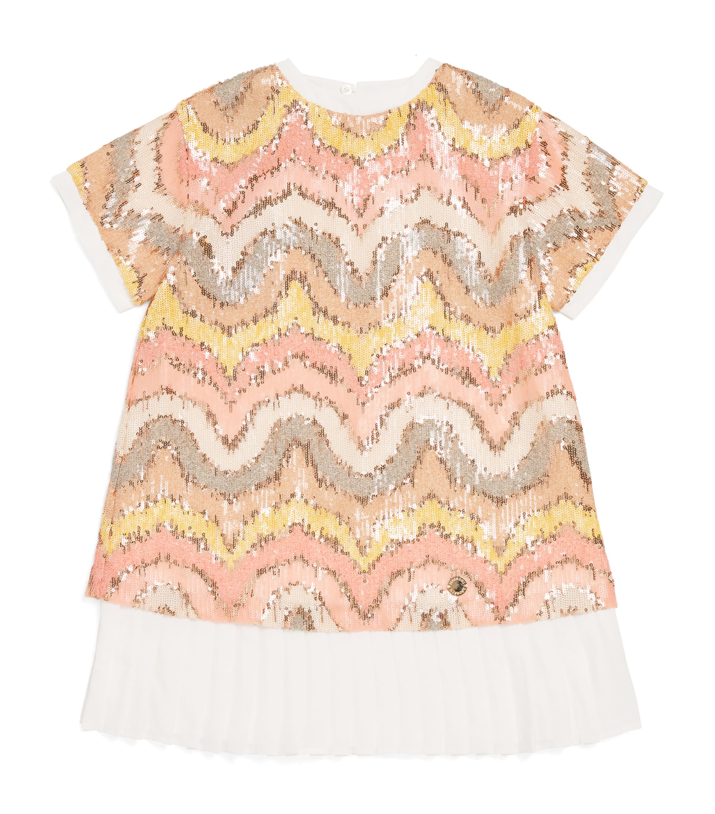 Missoni Sequin Paint Pattern Dress In Multi