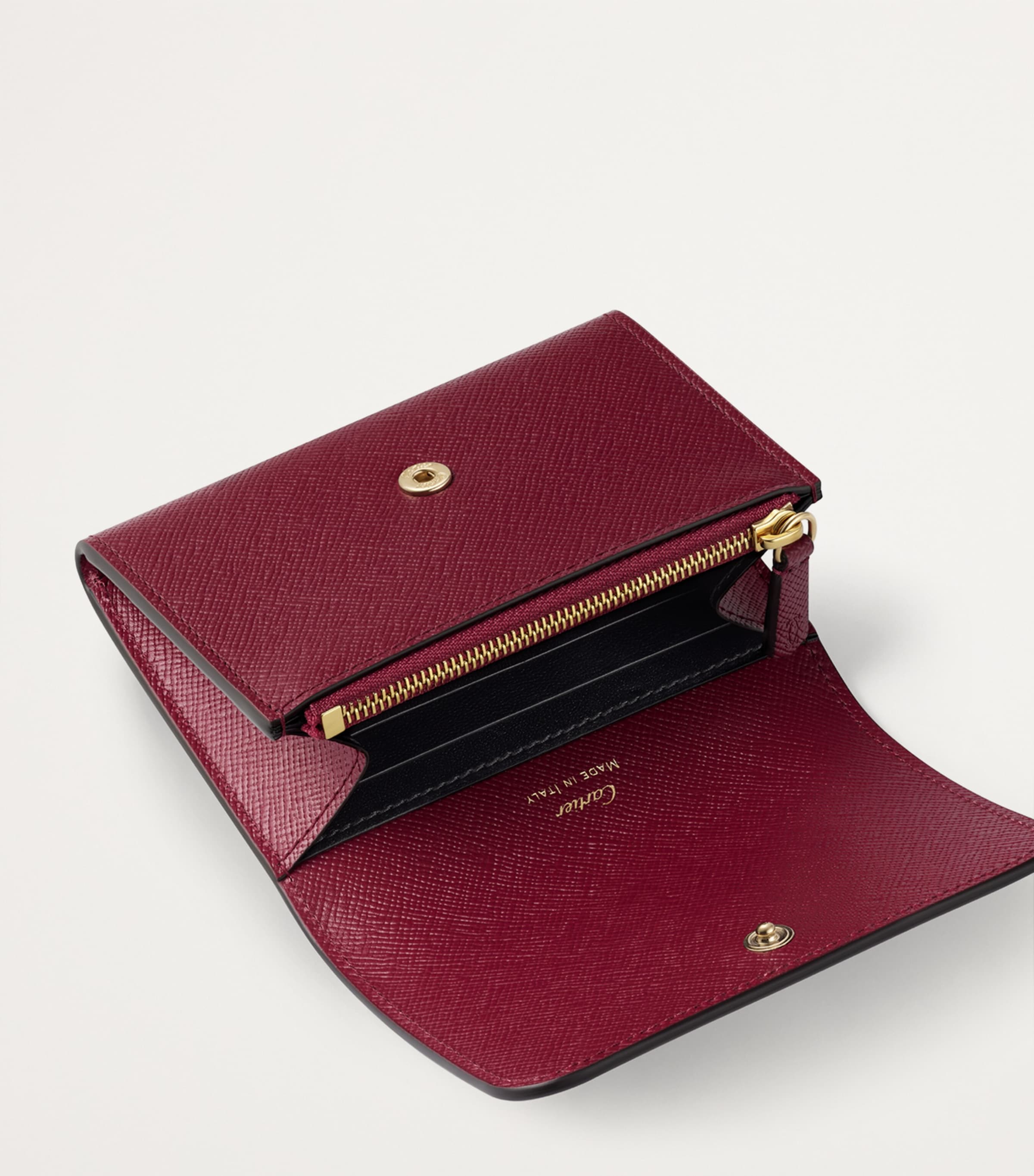 Mini Leather C de Cartier Wallet RED Image 5