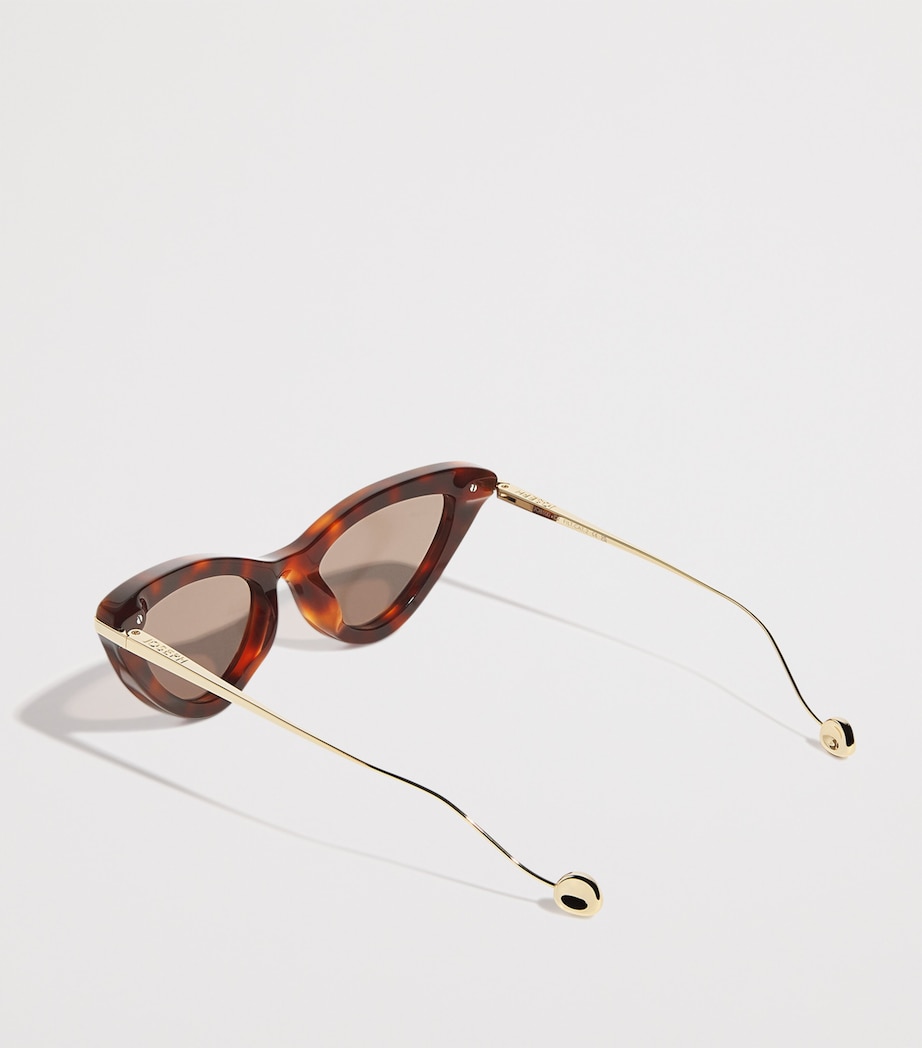 Cat Eye Laarous Sunglasses TORTOISE Image 3