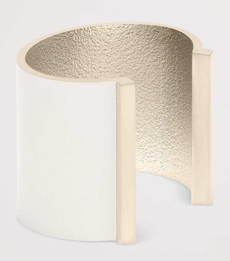 TOM FORD Matte Lacquered Brass Fera Cuff Wav Image 2