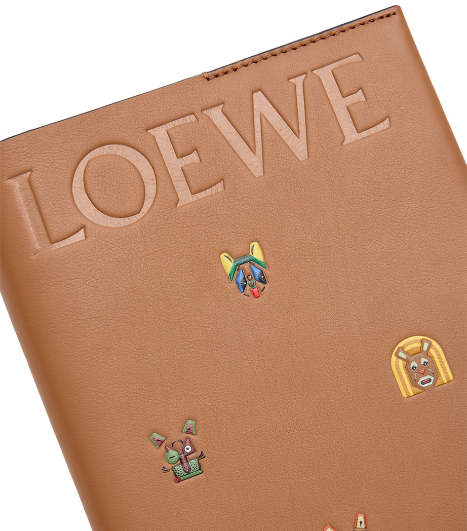 x Louis Wain Leather Notebook MOCHA Image 4