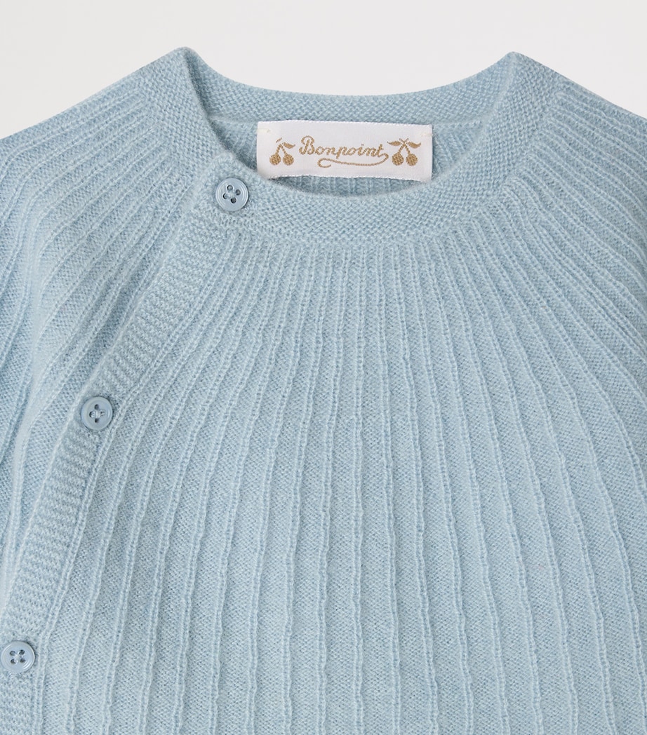 Bonpoint Cashmere Sweater and Leggings Set (3-18 Months) Ciel Image 3