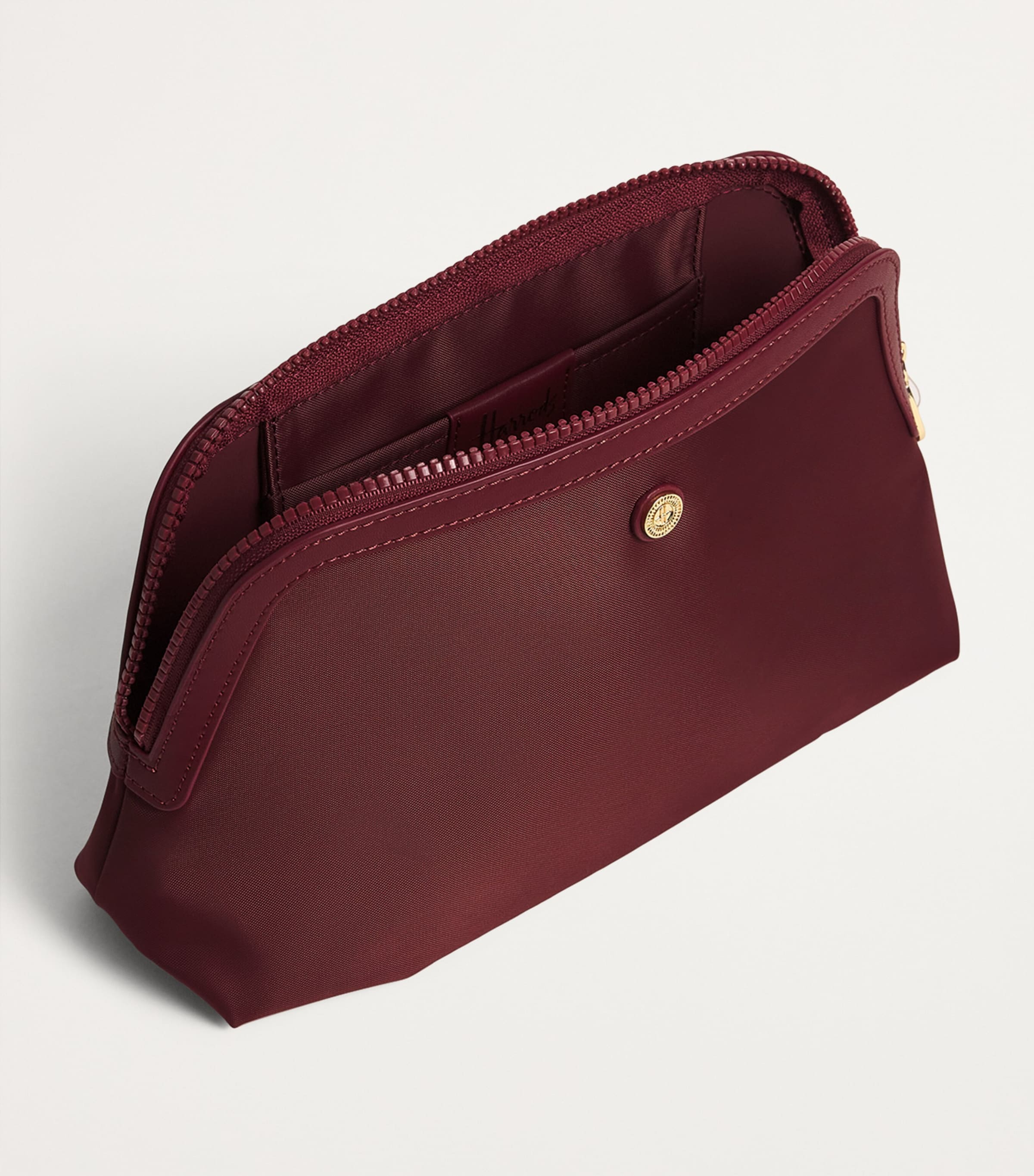 Large Nylon Wash Bag OXBLOOD Image 2