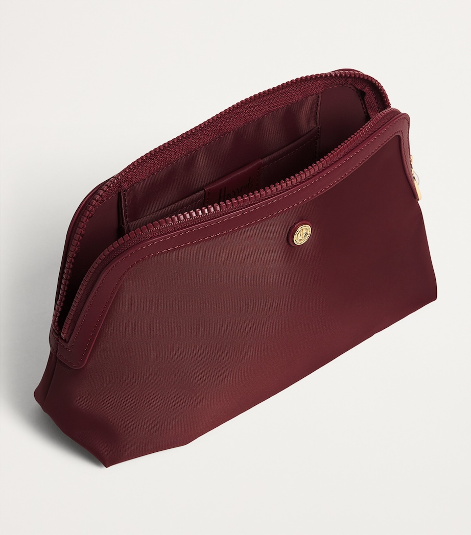 Large Nylon Wash Bag OXBLOOD Image 2