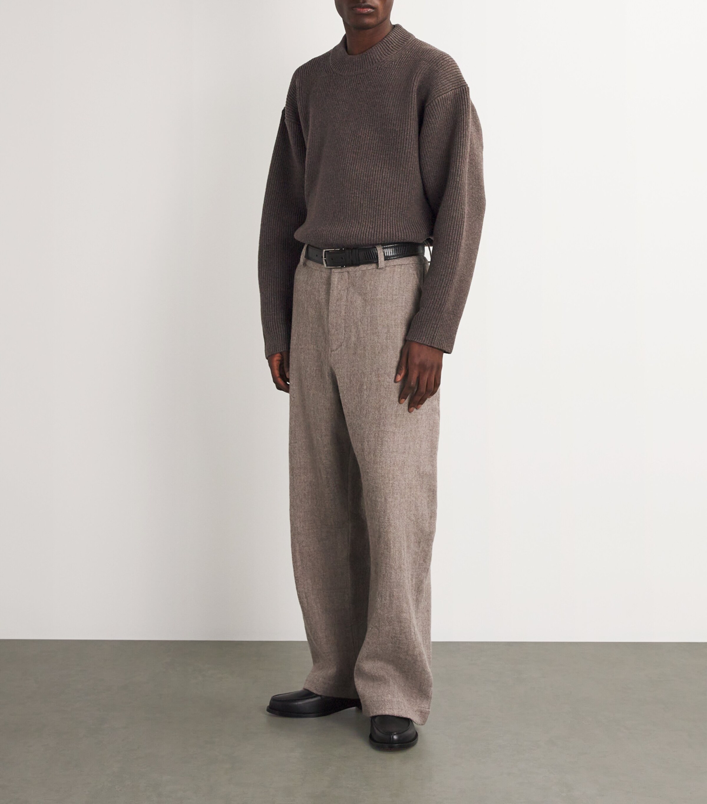 STUDIO NICHOLSON/スタジオ ニコルソン】MERINO C/N KNIT