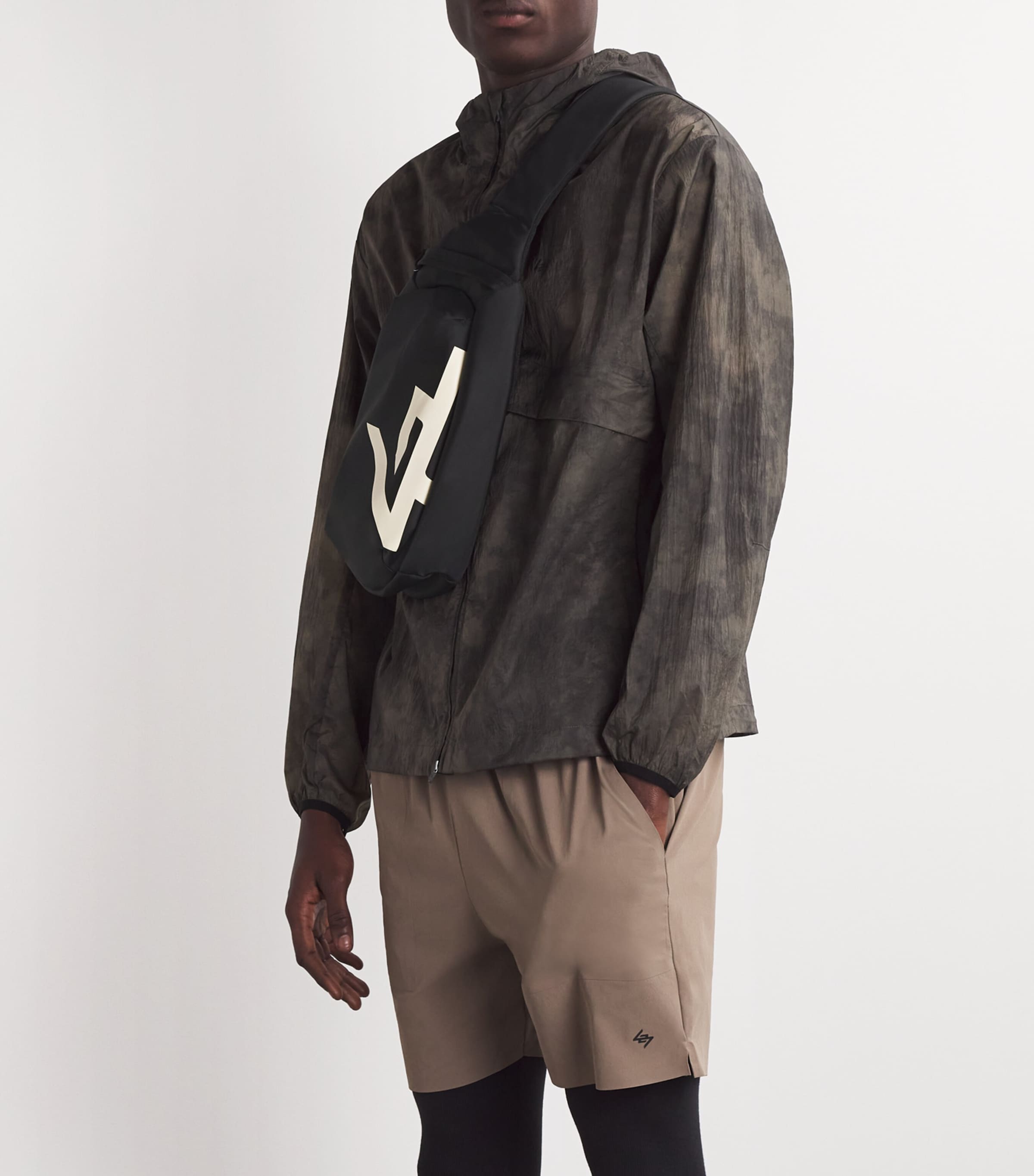 Represent 247 247 Sling Cross-Body Bag Black Image 2