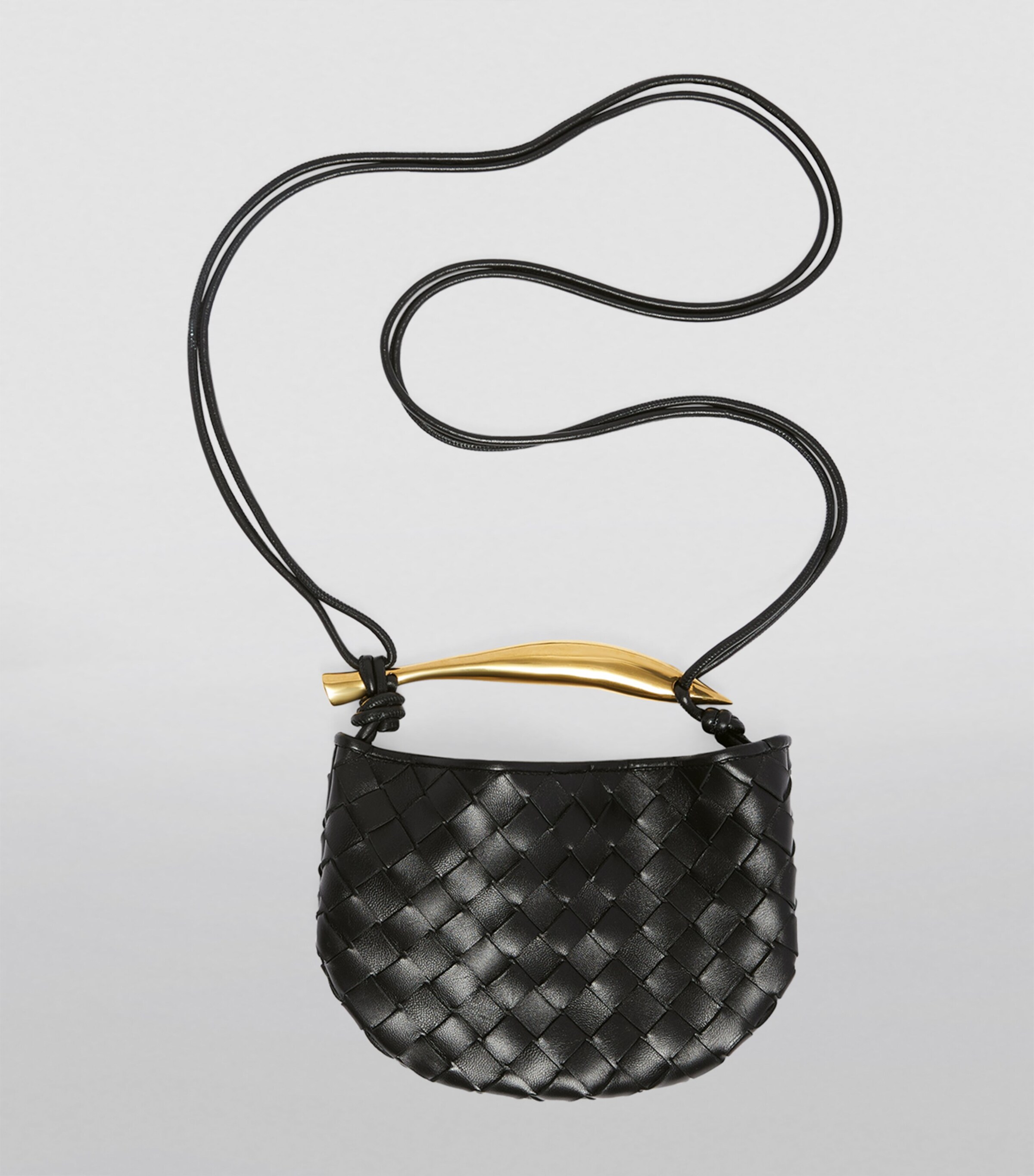 Bottega VENETA MINI SARDINE レザー ショルダーバッグ Bottega Veneta - Mini Sardine leather crossbody bag Lilac