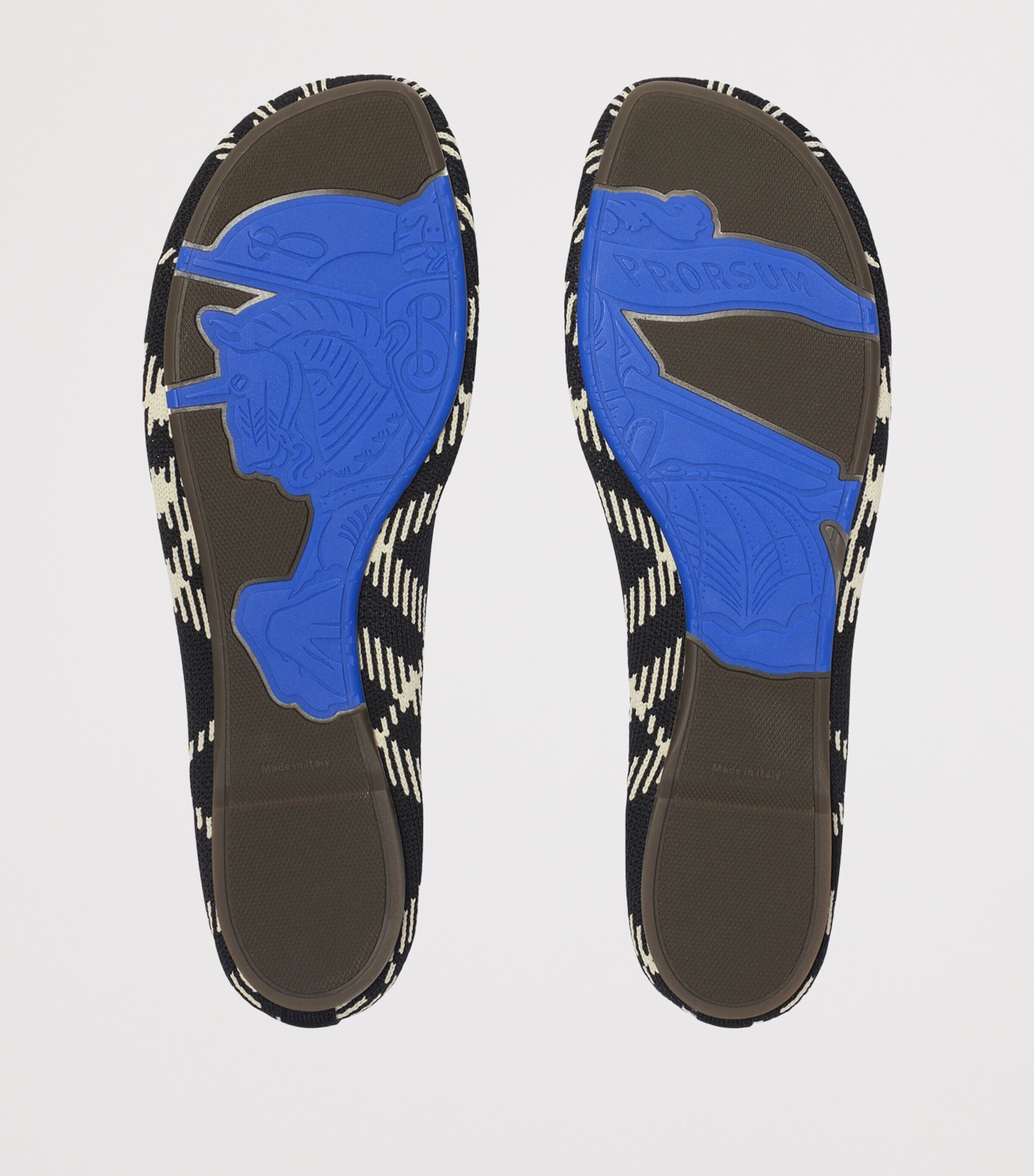 Knit Check Baby Ballet Flats BLACK/CALICO IP CHK Image 7