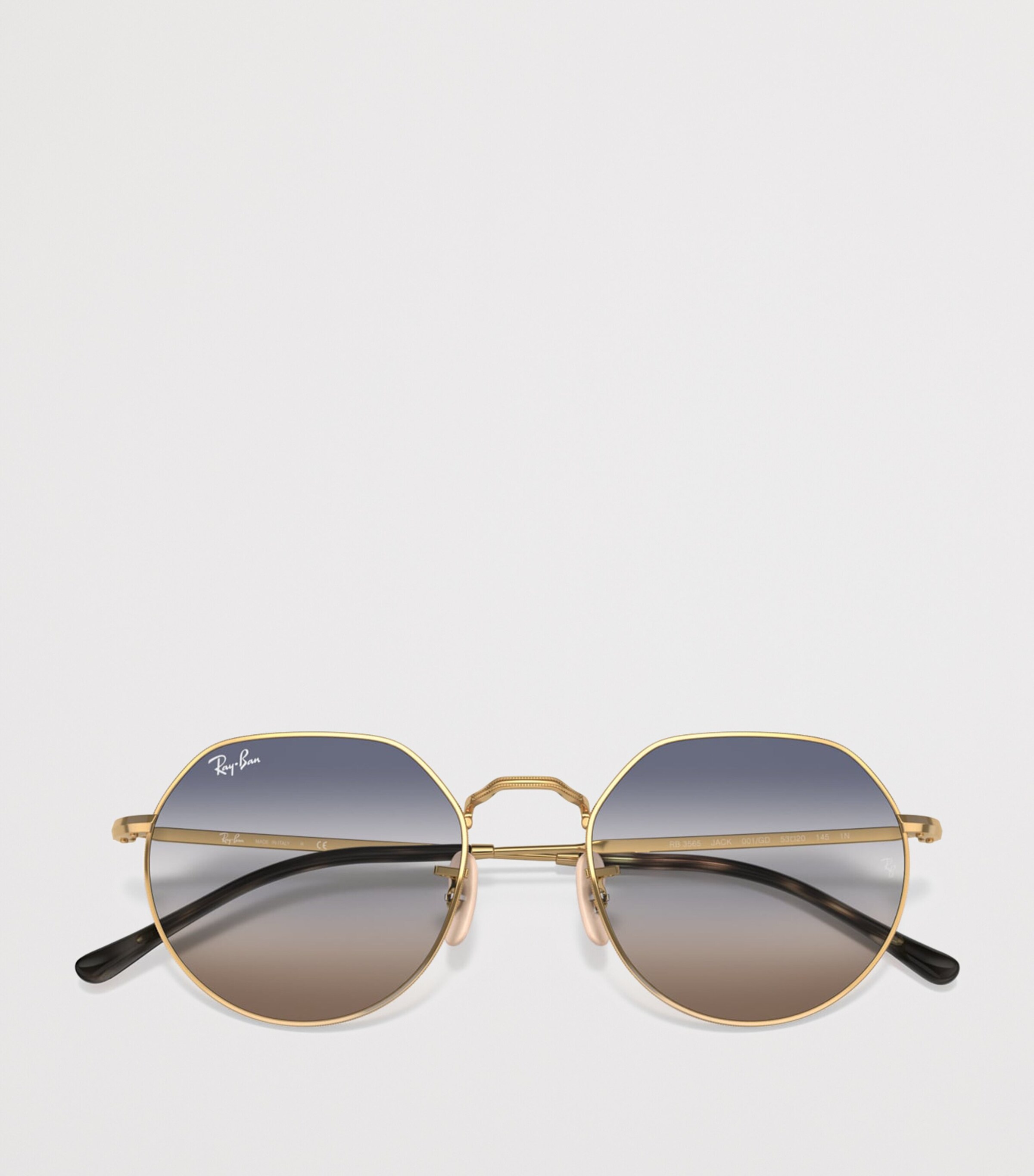 Ray-Ban Metal Jack Round Sunglasses Gold Image 5